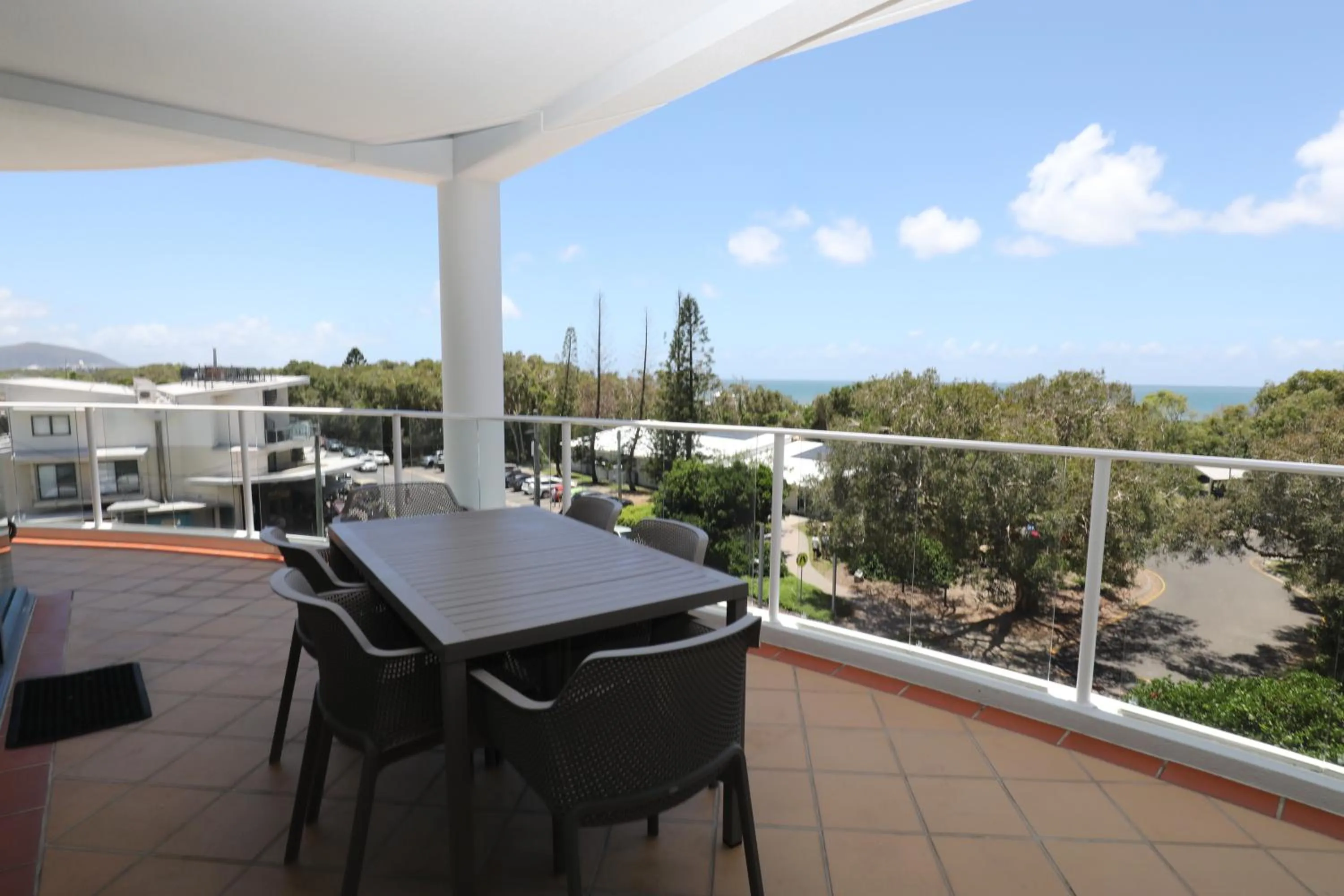Balcony/Terrace in Santorini Twin Waters