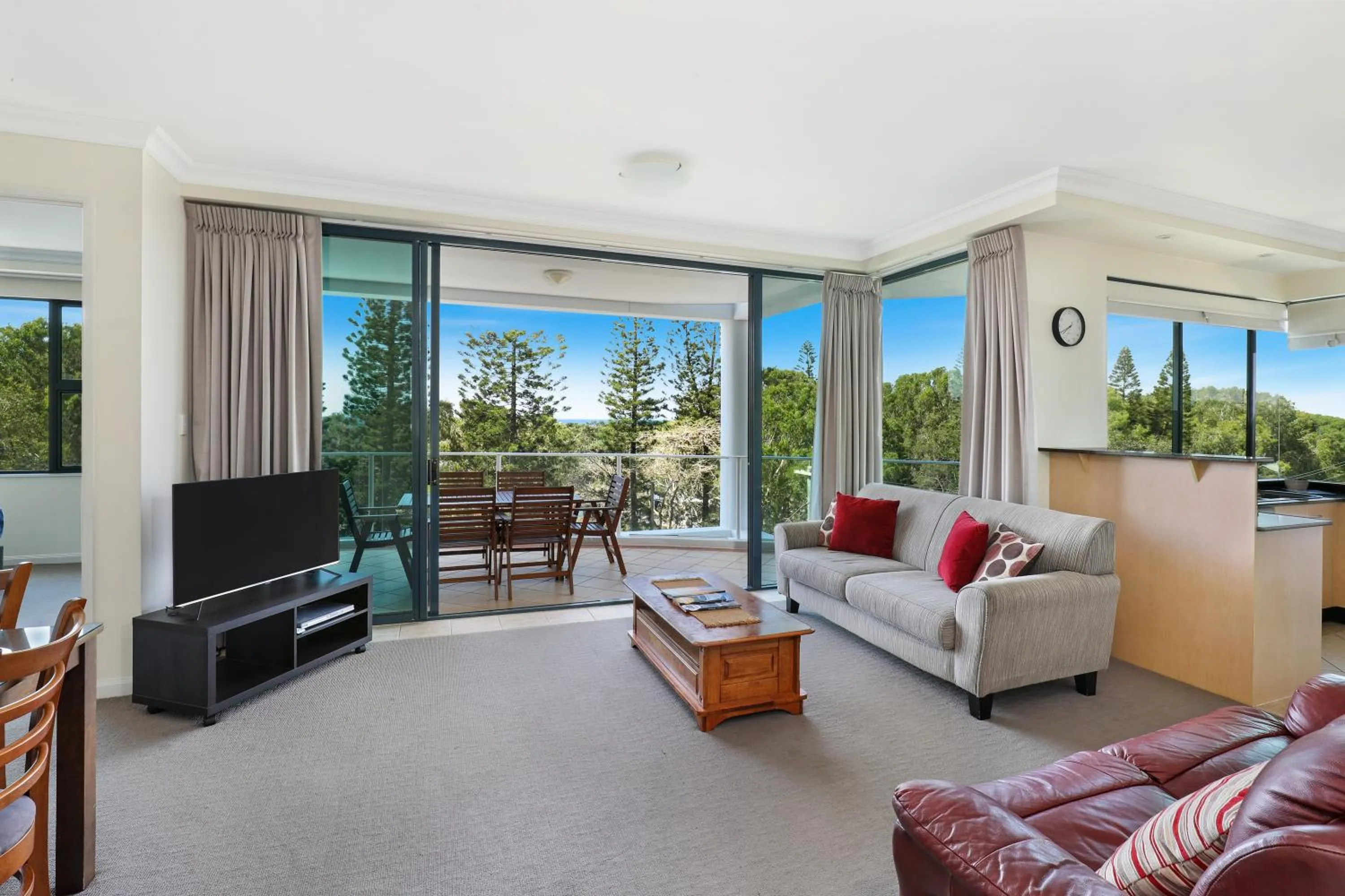 Living room in Santorini Twin Waters
