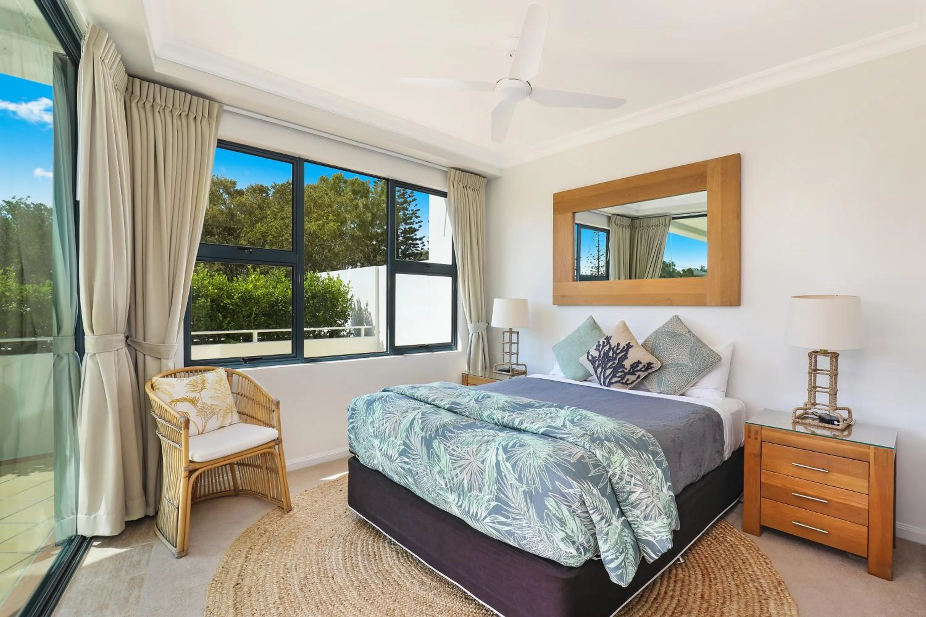 View (from property/room), Bed in Santorini Twin Waters