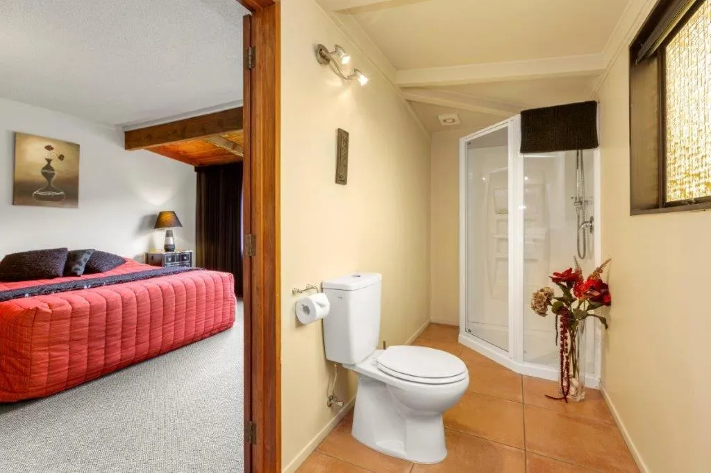Bathroom, Bed in Chartré Manor B&B