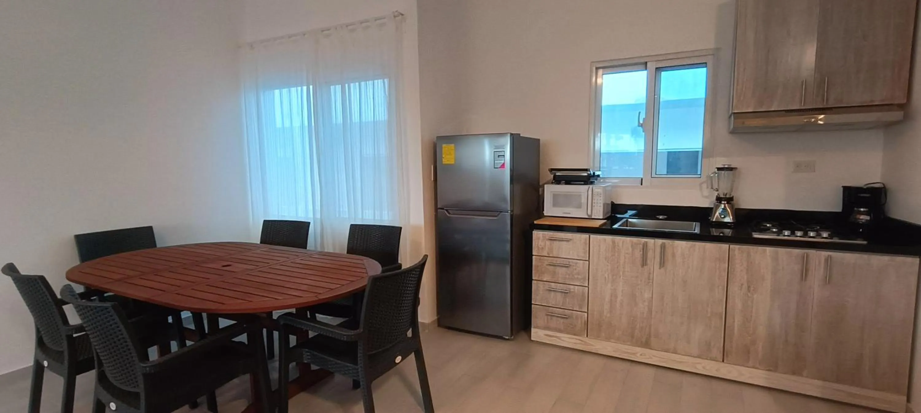 Kitchen or kitchenette in Las Terrazas Condo Punta Cana Beach - Los Corales Village