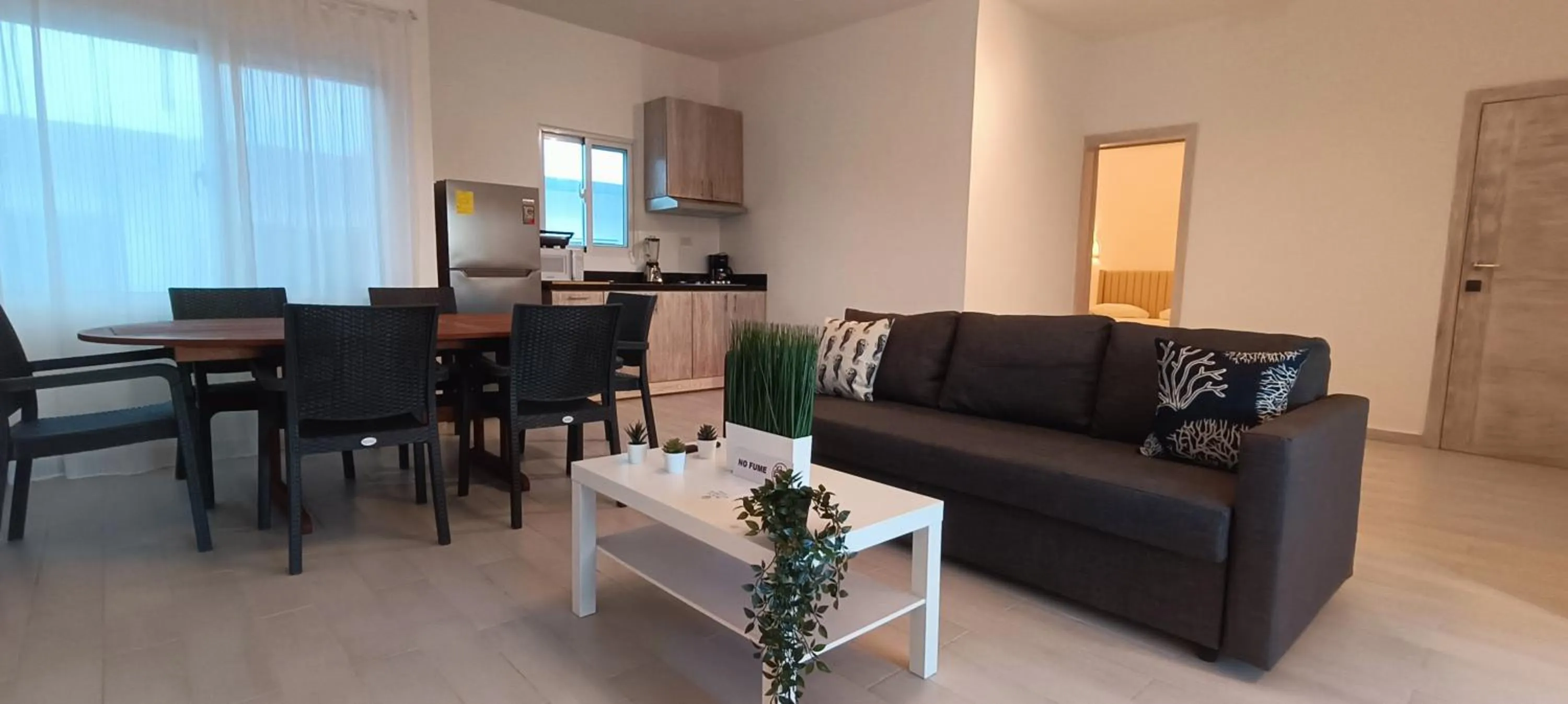 Kitchen or kitchenette in Las Terrazas Condo Punta Cana Beach - Los Corales Village