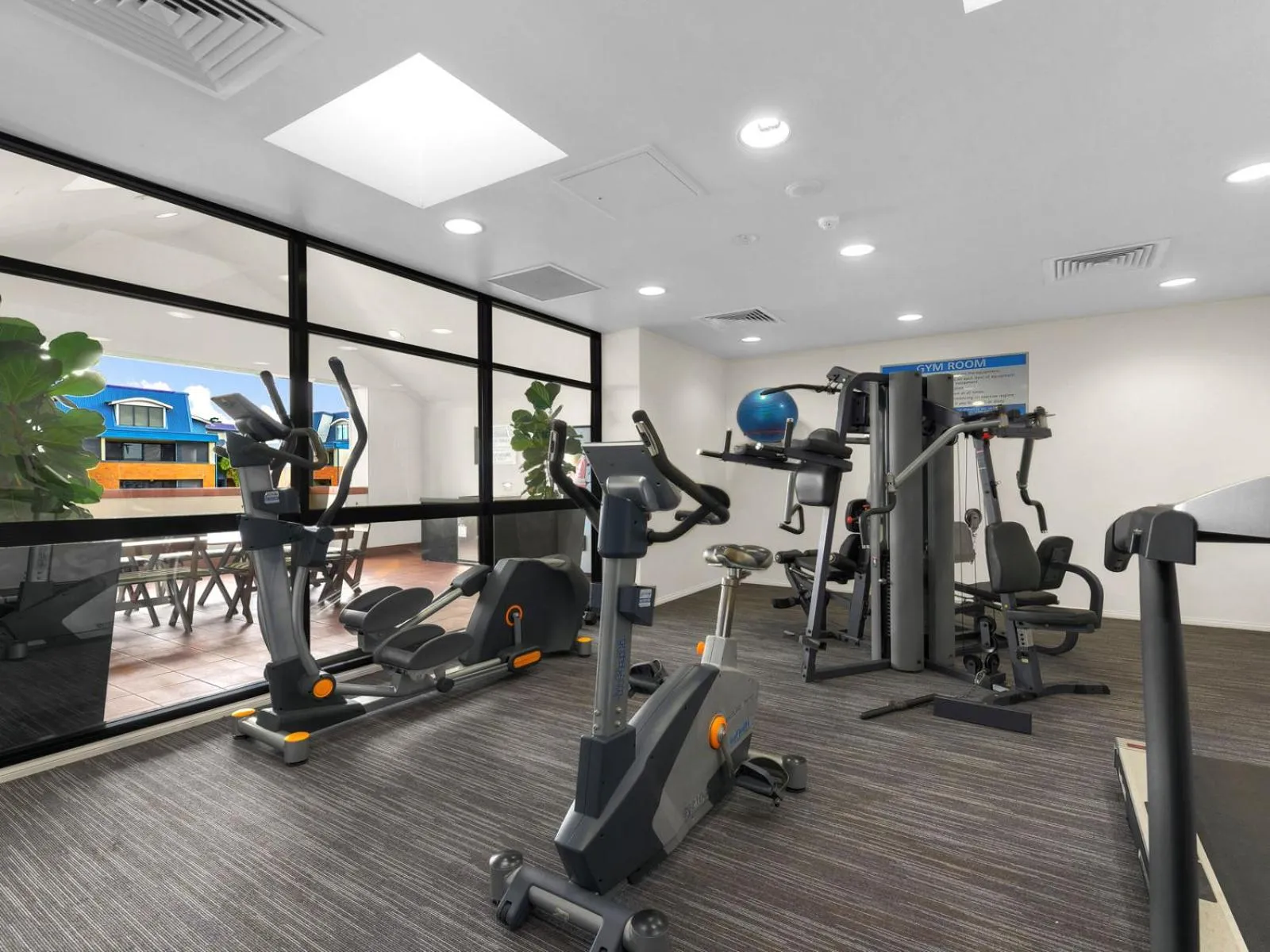 Fitness centre/facilities in Central Brunswick Apartment Hotel