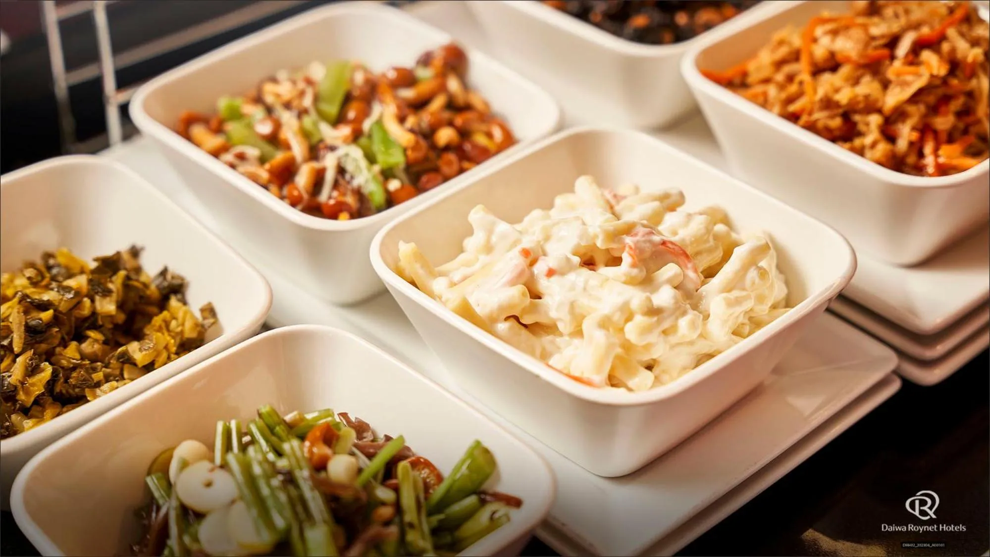 Buffet breakfast in Daiwa Roynet Hotel Yokohama-Koen