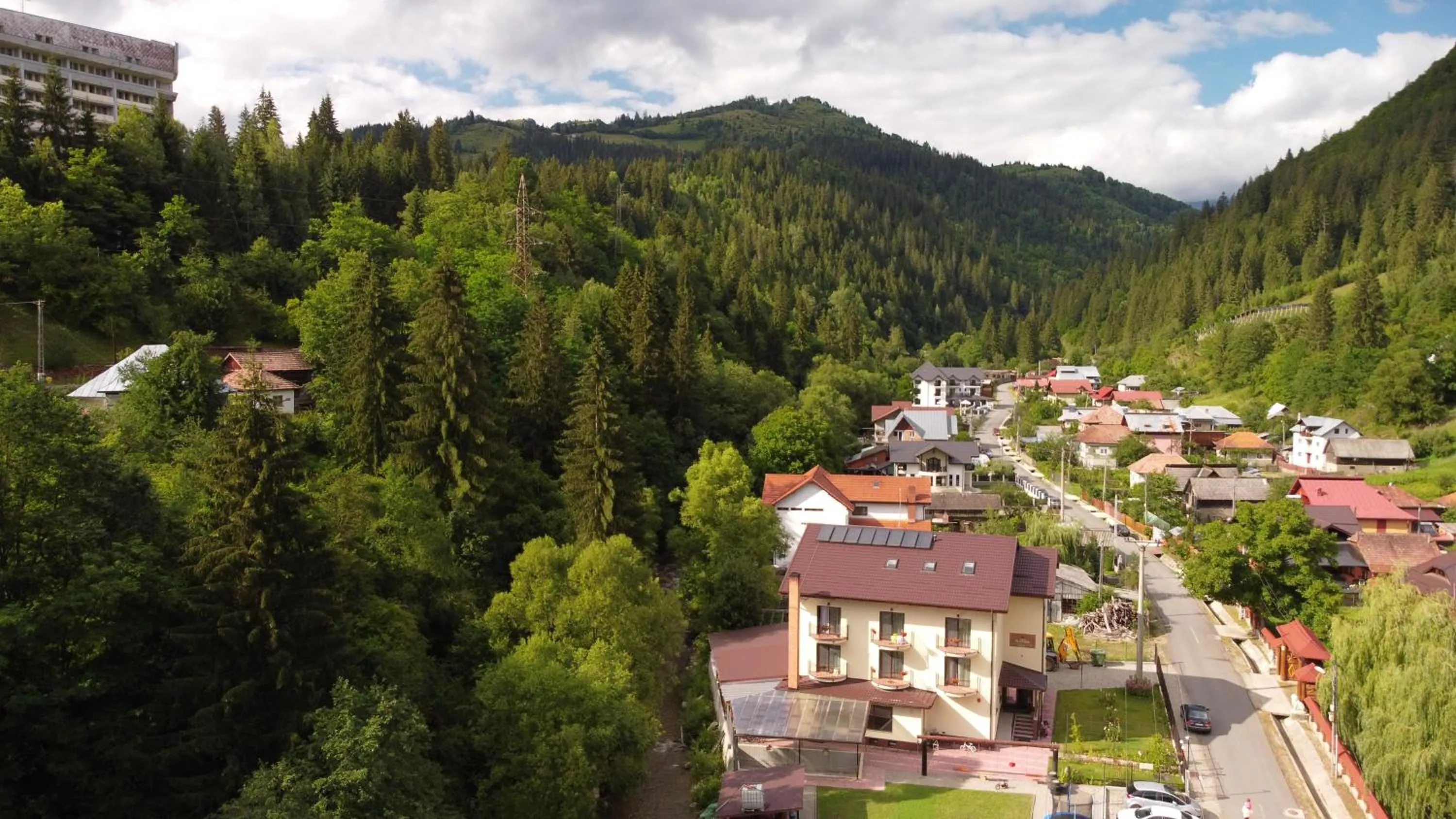 Bird's eye view in Maison Platanus