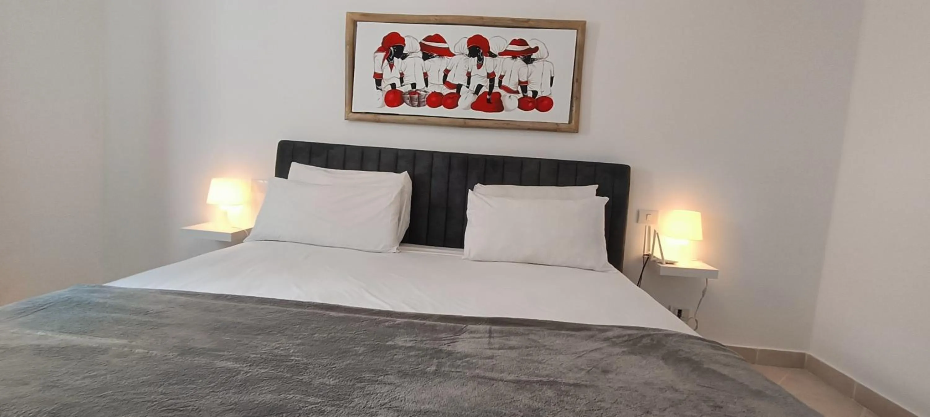 Bed in Flor del Mar Condo Punta Cana Beachfront