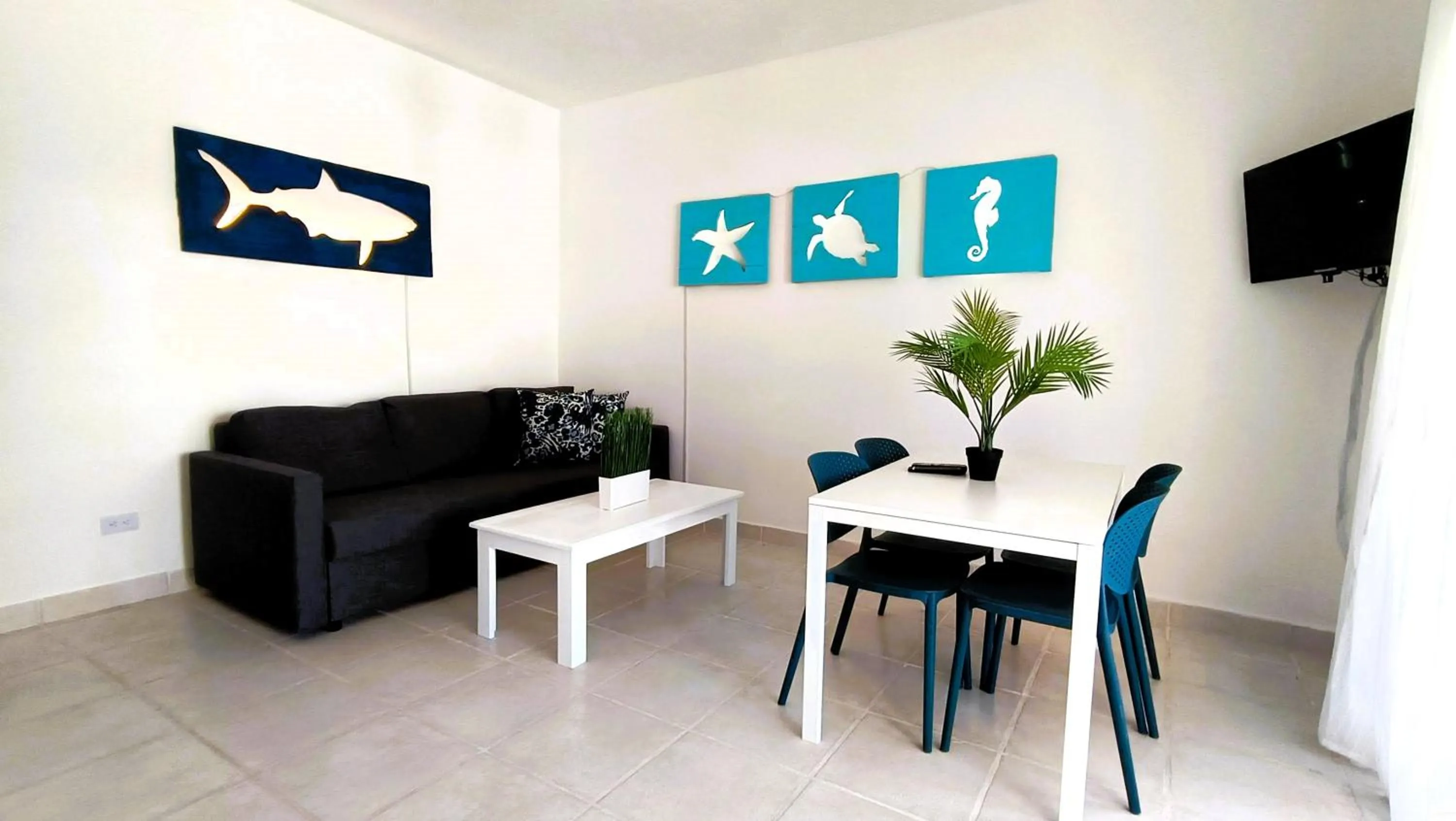 TV and multimedia in Flor del Mar Condo Punta Cana Beachfront