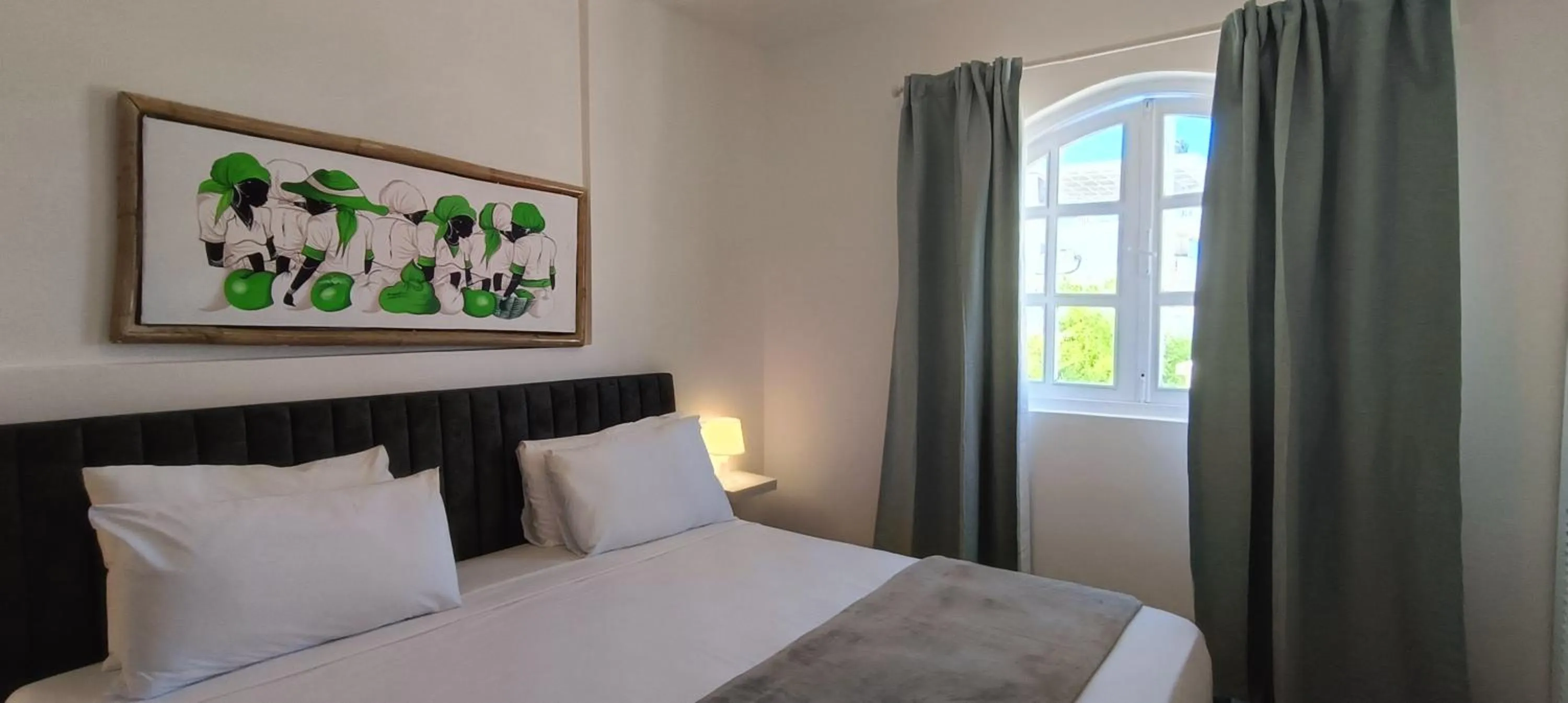 Bed in Flor del Mar Condo Punta Cana Beachfront