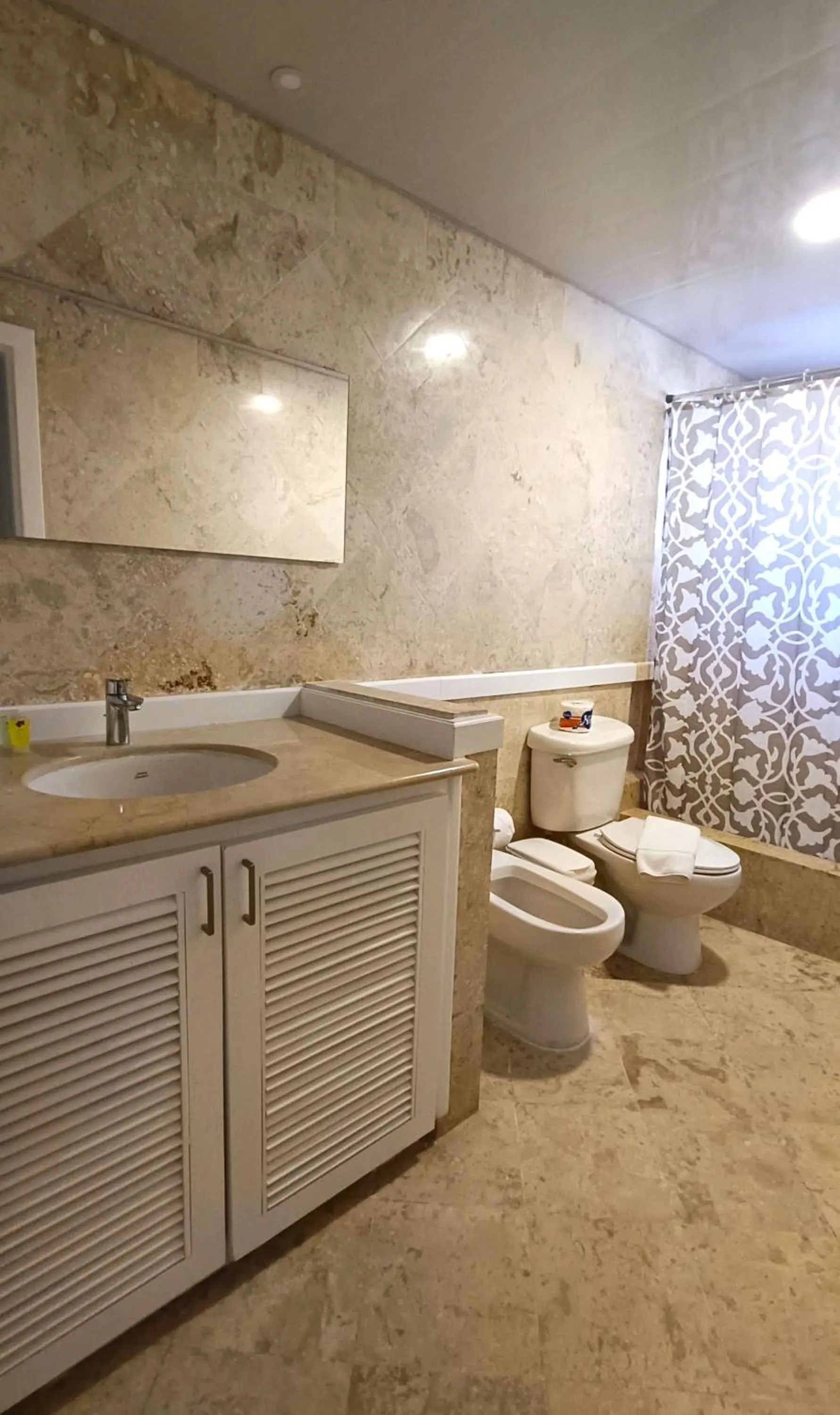 Toilet in Flor del Mar Condo Punta Cana Beachfront