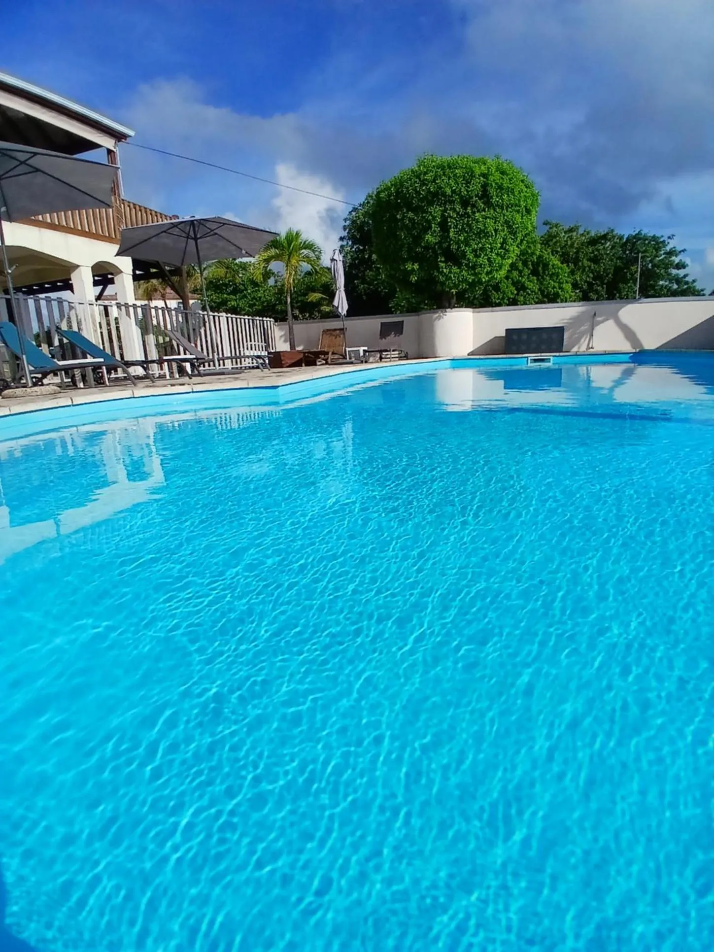 Swimming pool in Ti Village Creole