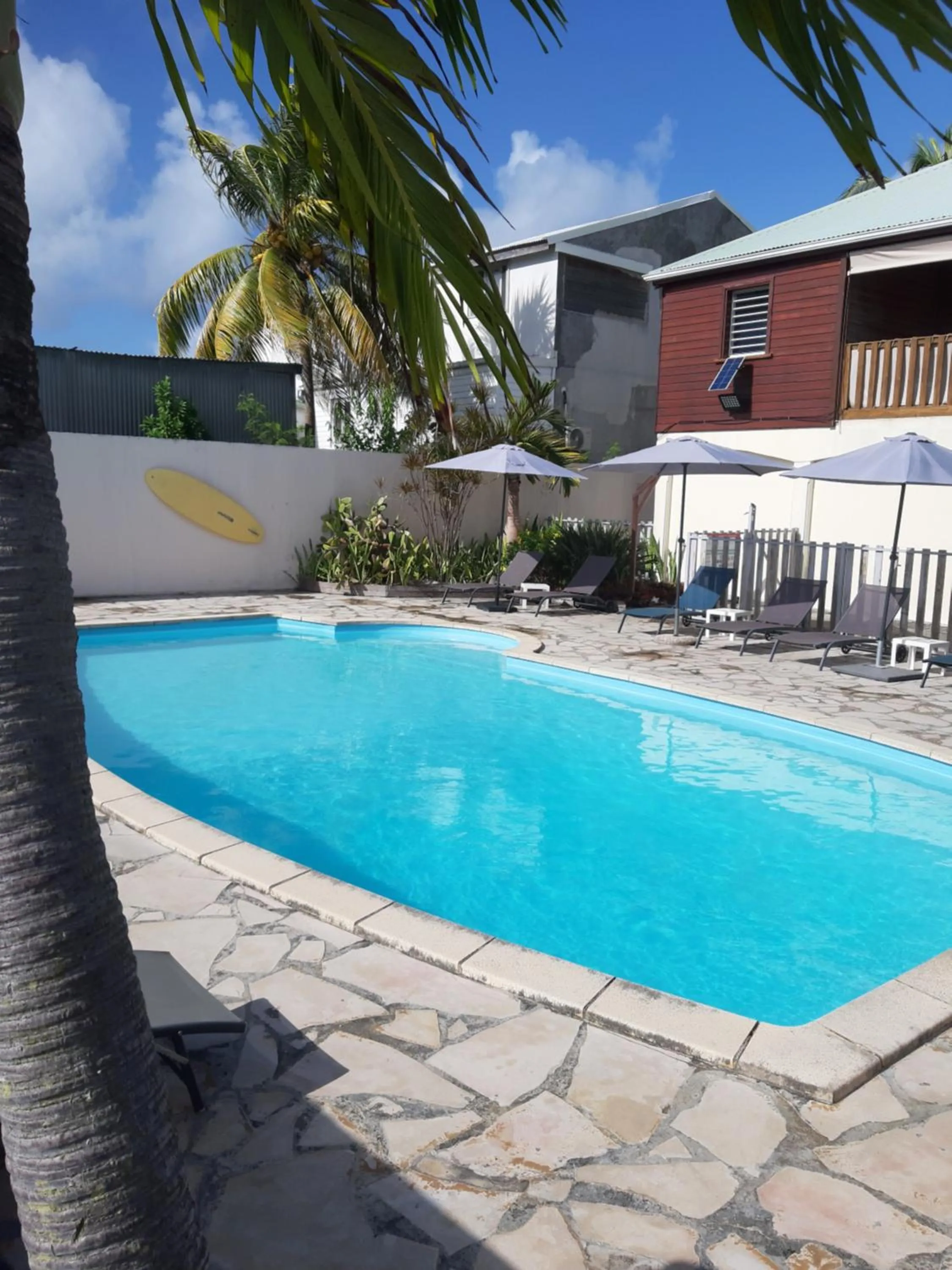 Swimming pool in Ti Village Creole