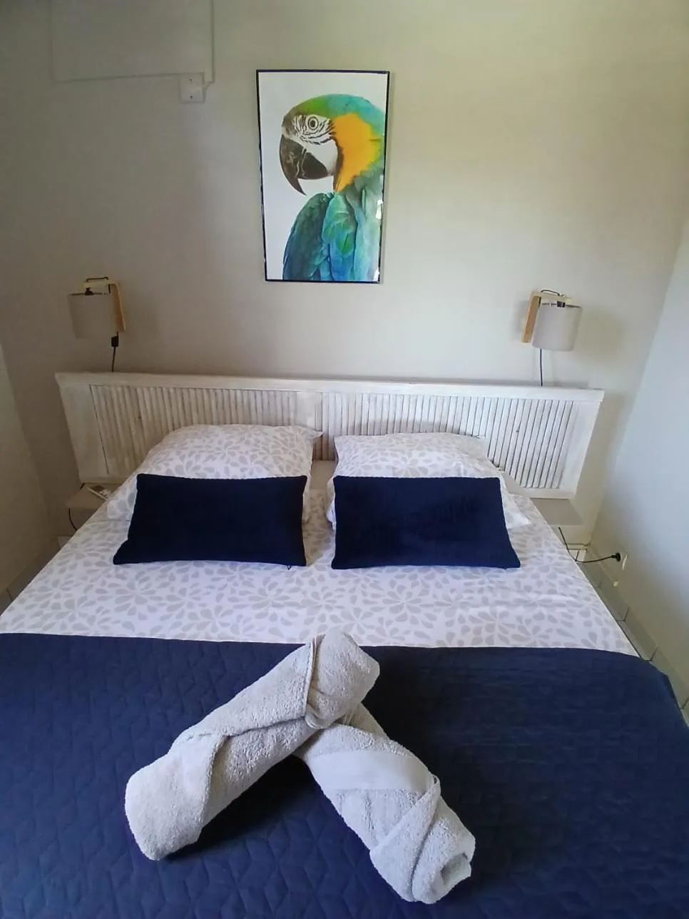 Bedroom, Bed in Ti Village Creole