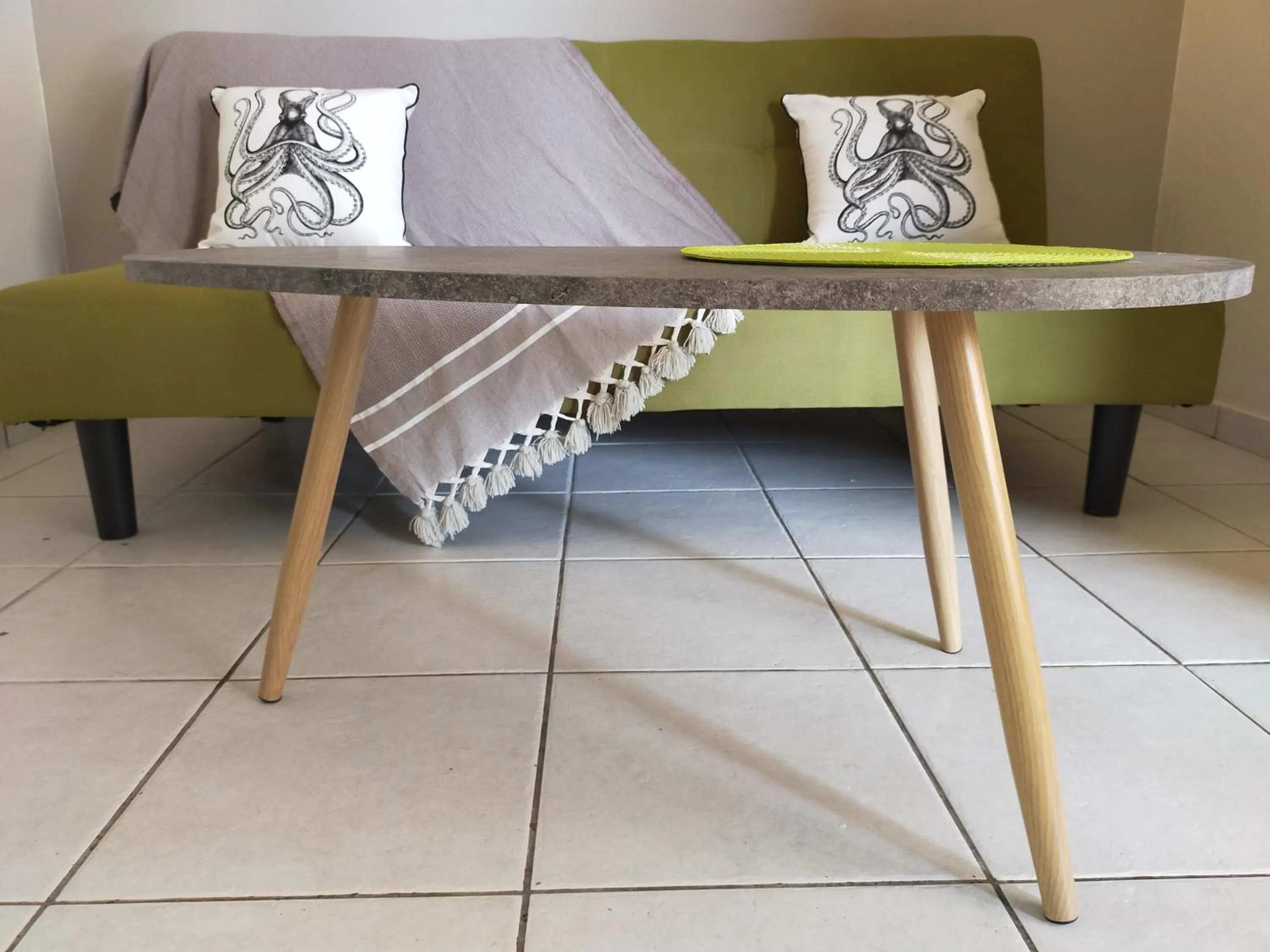 Living room in Ti Village Creole