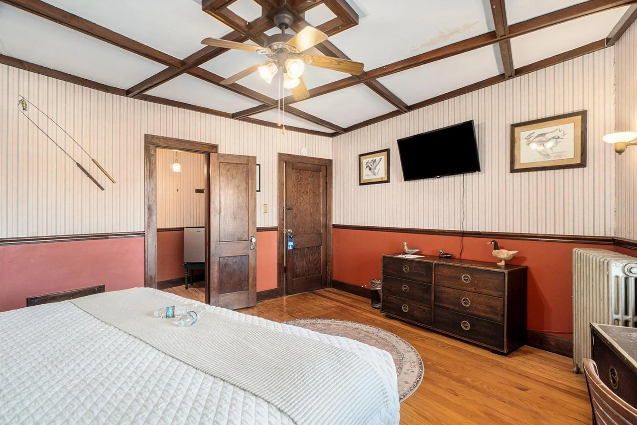 Bed in Historic Hotel Nichols