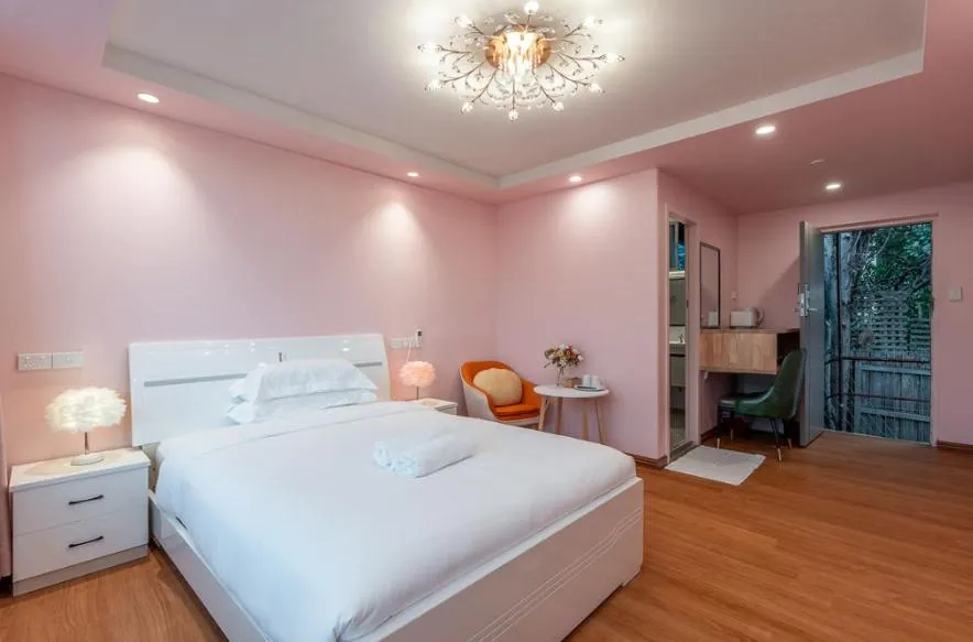 Bed in Motel Maroondah