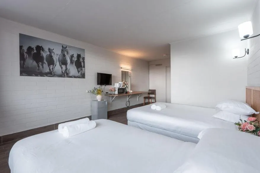 Bed in Motel Maroondah