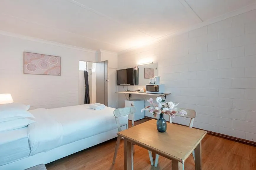 Bed in Motel Maroondah