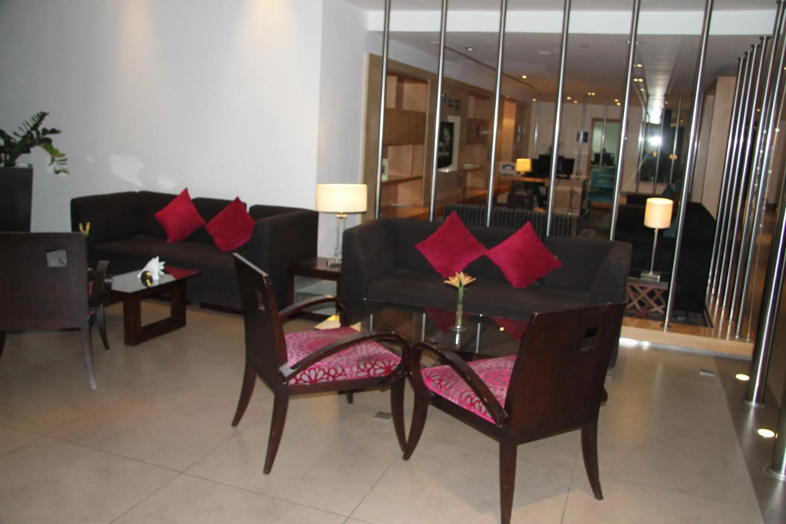Living room in Amman Airport Hotel