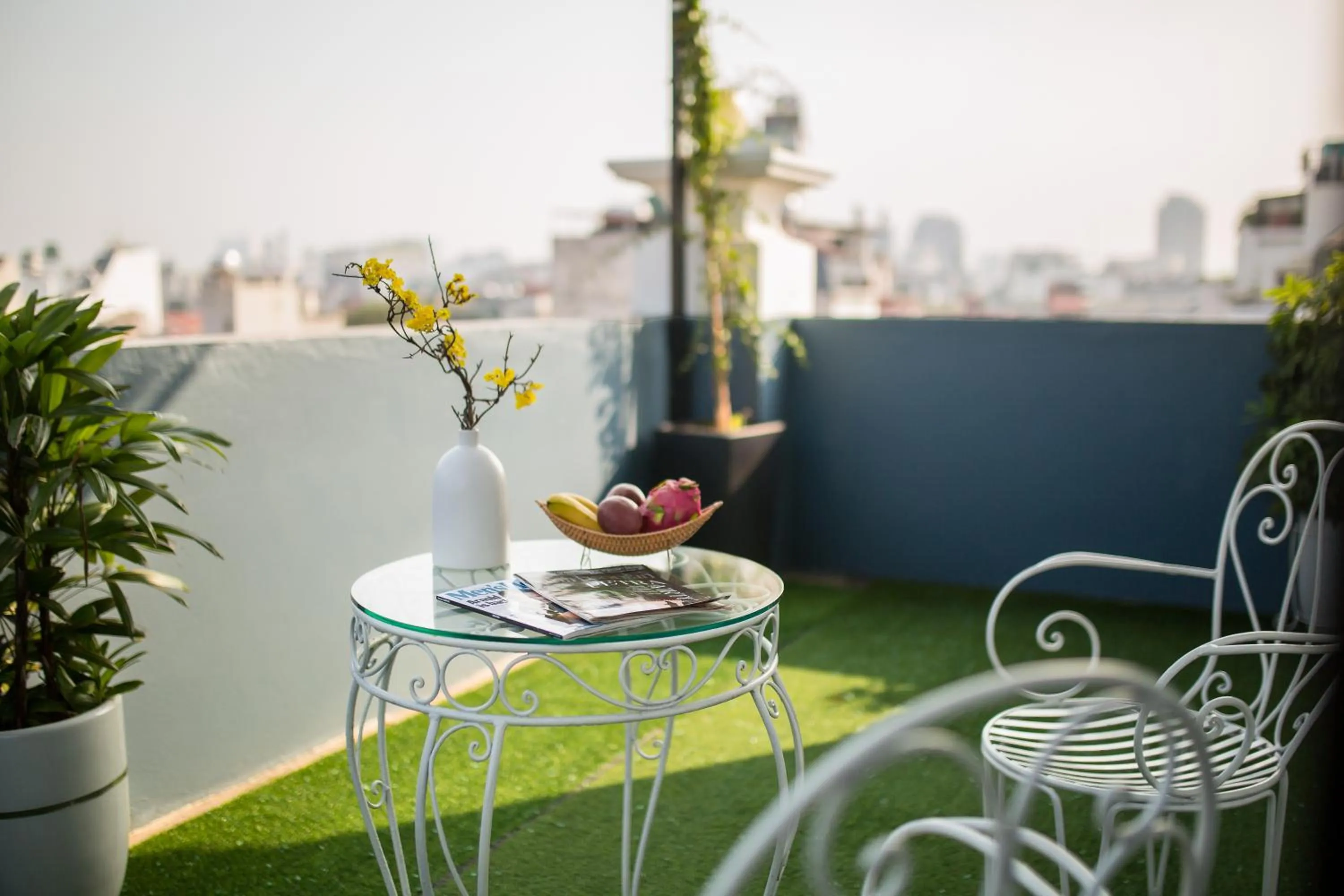 Balcony/Terrace in Serene Boutique Hotel & Spa