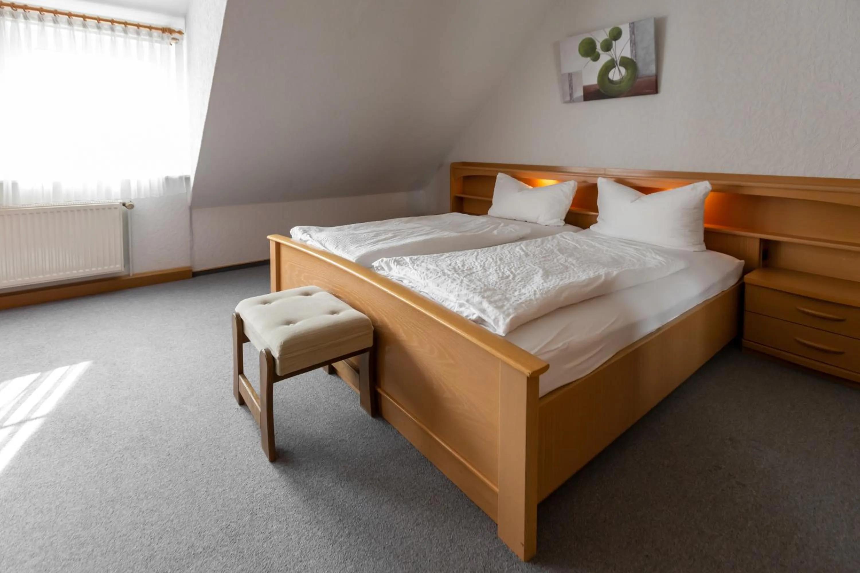 Bed in Hotel Fröhlich-Höche