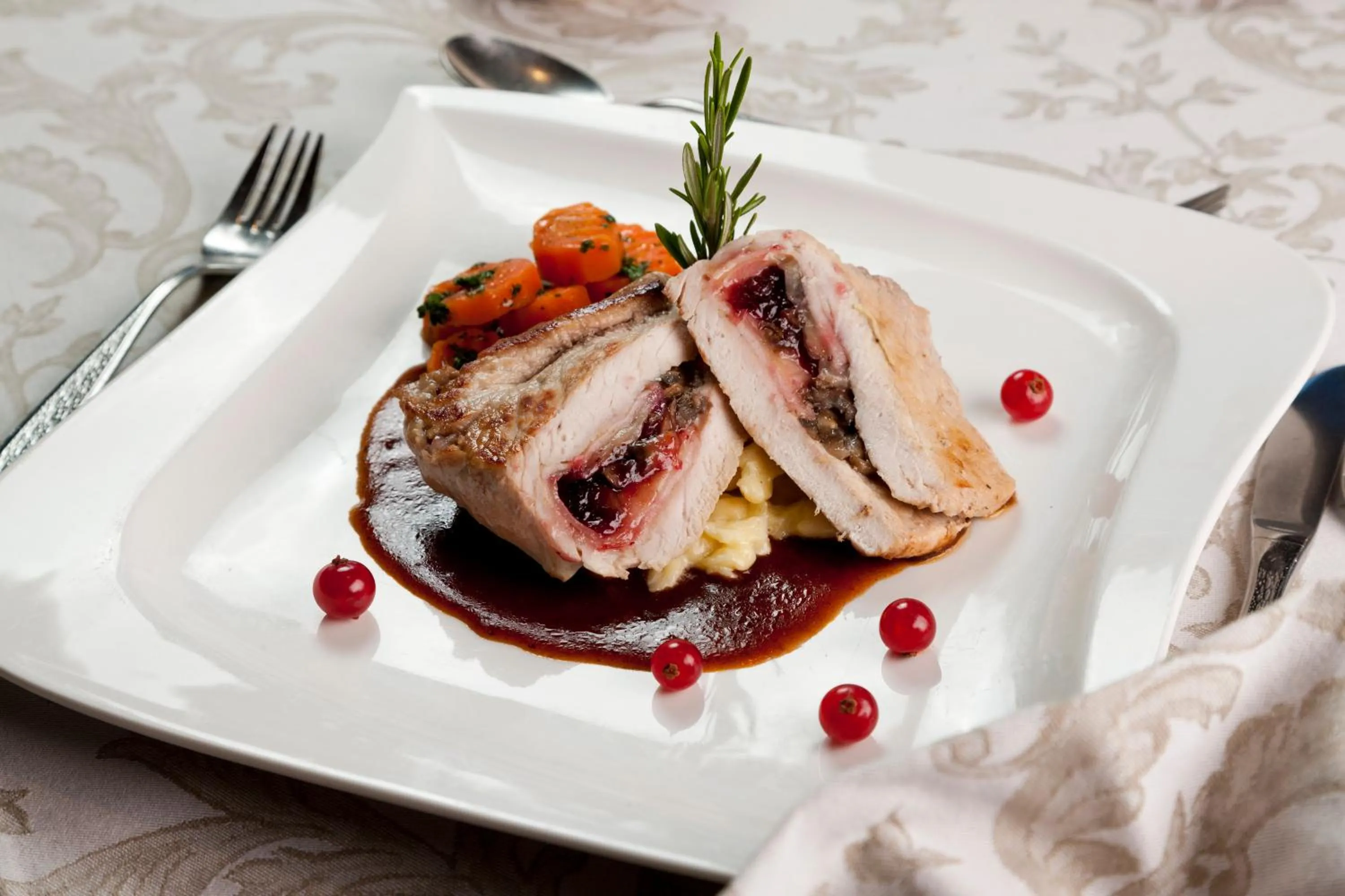 Food close-up in Hotel Glöckner und Hotel Residenz Glöckner