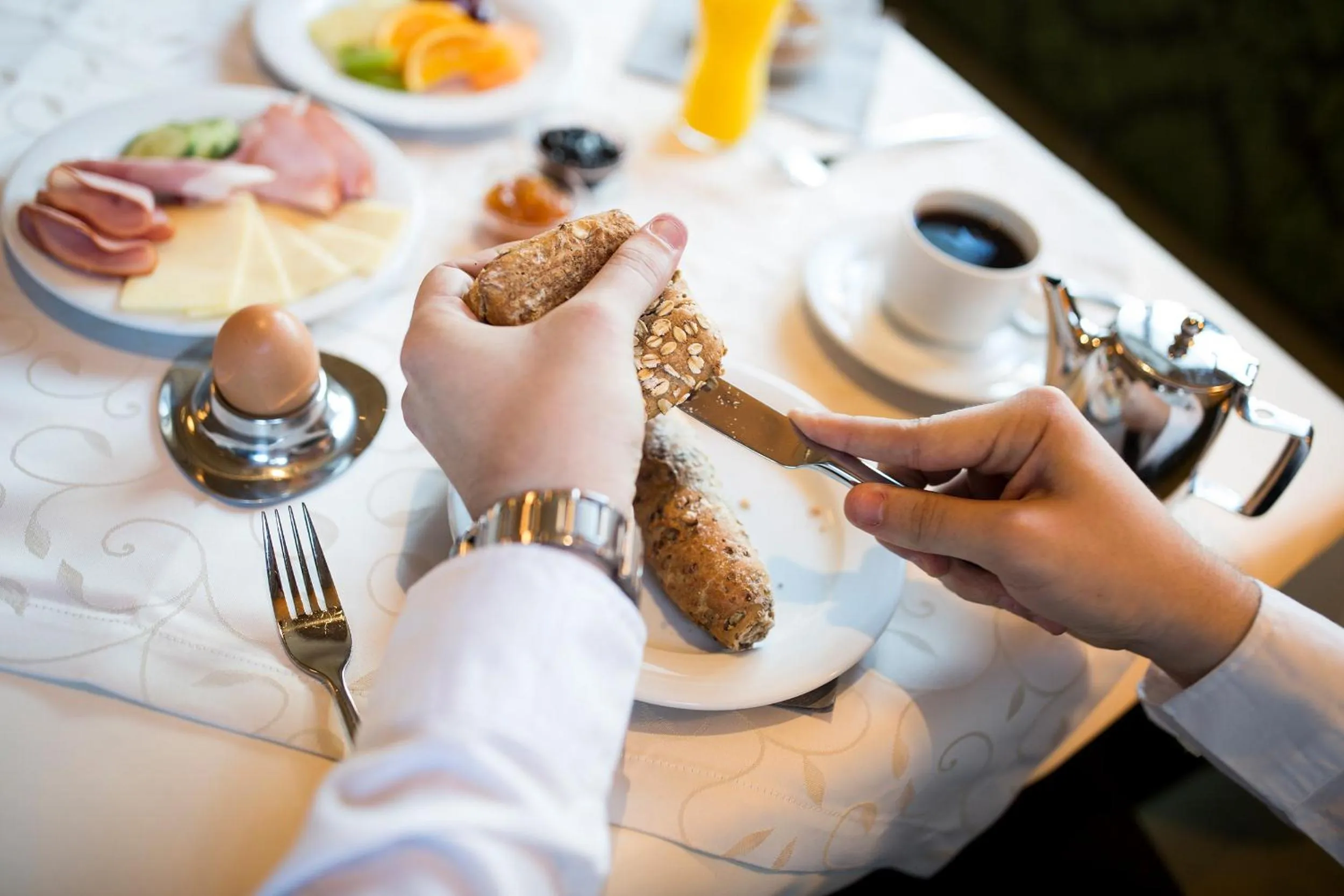 Buffet breakfast in Hotel Glöckner und Hotel Residenz Glöckner