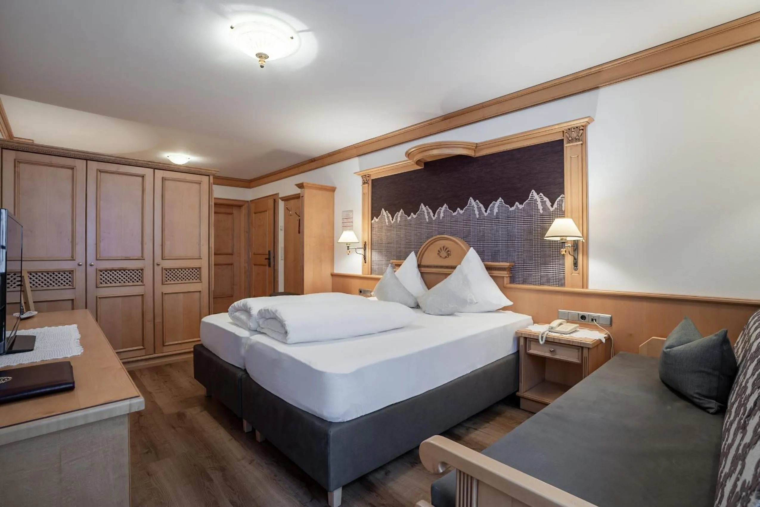 Bed in Hotel Glöckner und Hotel Residenz Glöckner