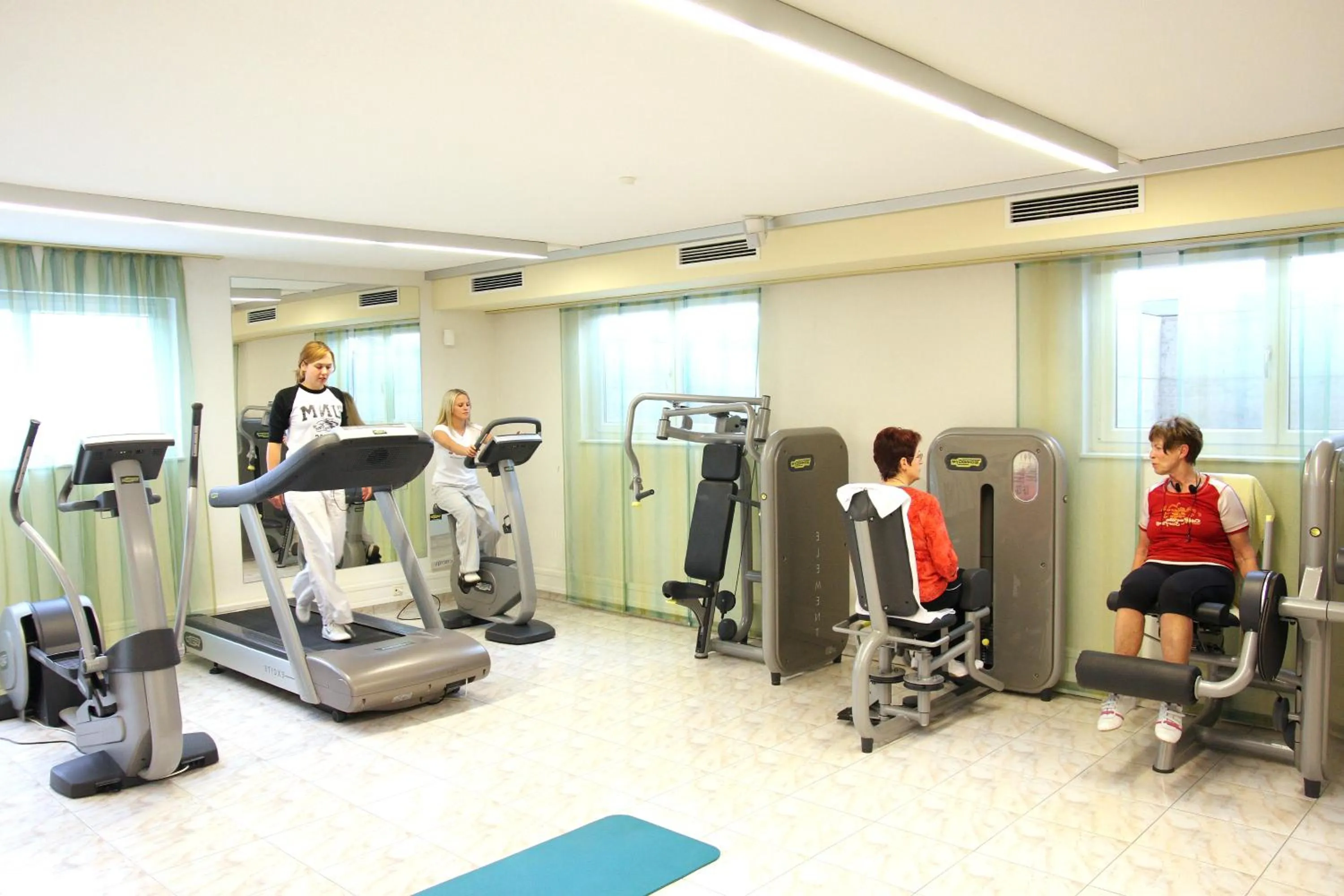 Fitness centre/facilities in Hotel Der Stockinger