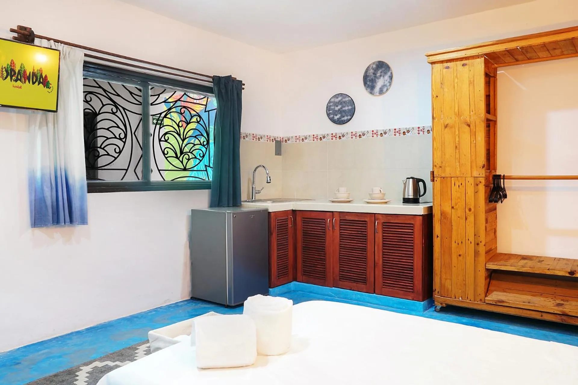 Bed in Red Panda Hostal