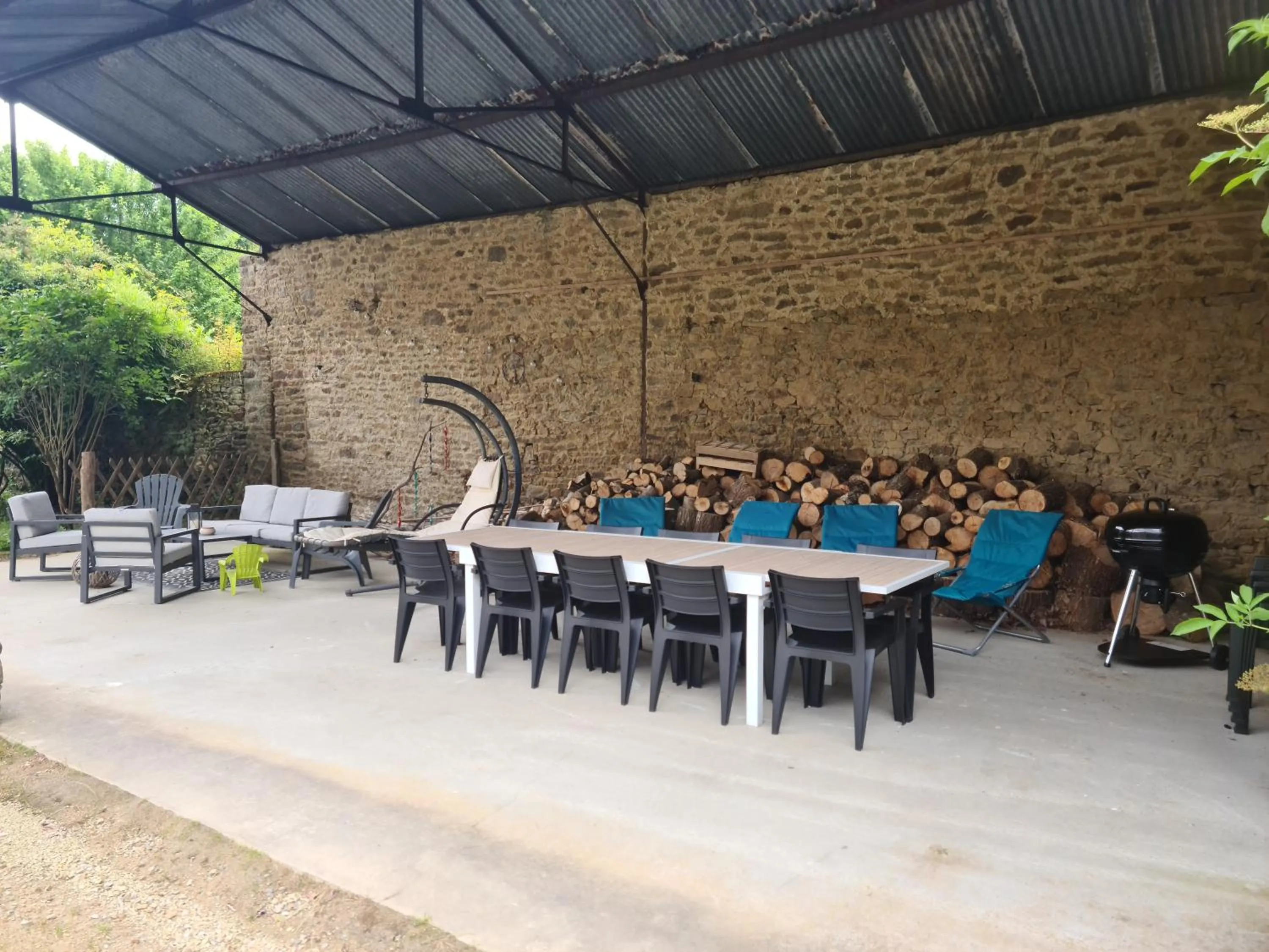 Patio in Kêr Neizh Breizh - Gîtes de Charme - Le Petit Châtelier