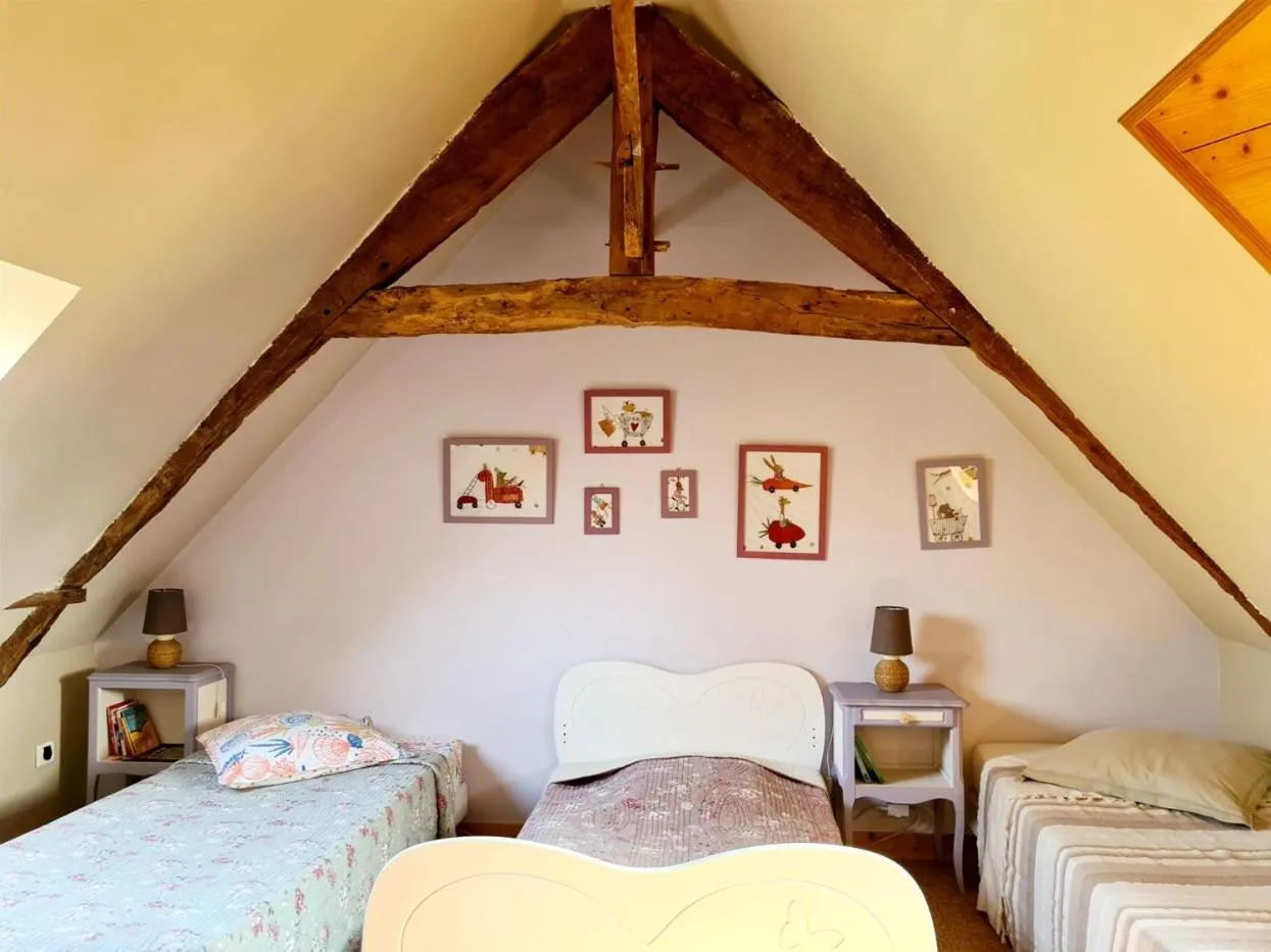 Bedroom, Bed in Kêr Neizh Breizh - Gîtes de Charme - Le Petit Châtelier