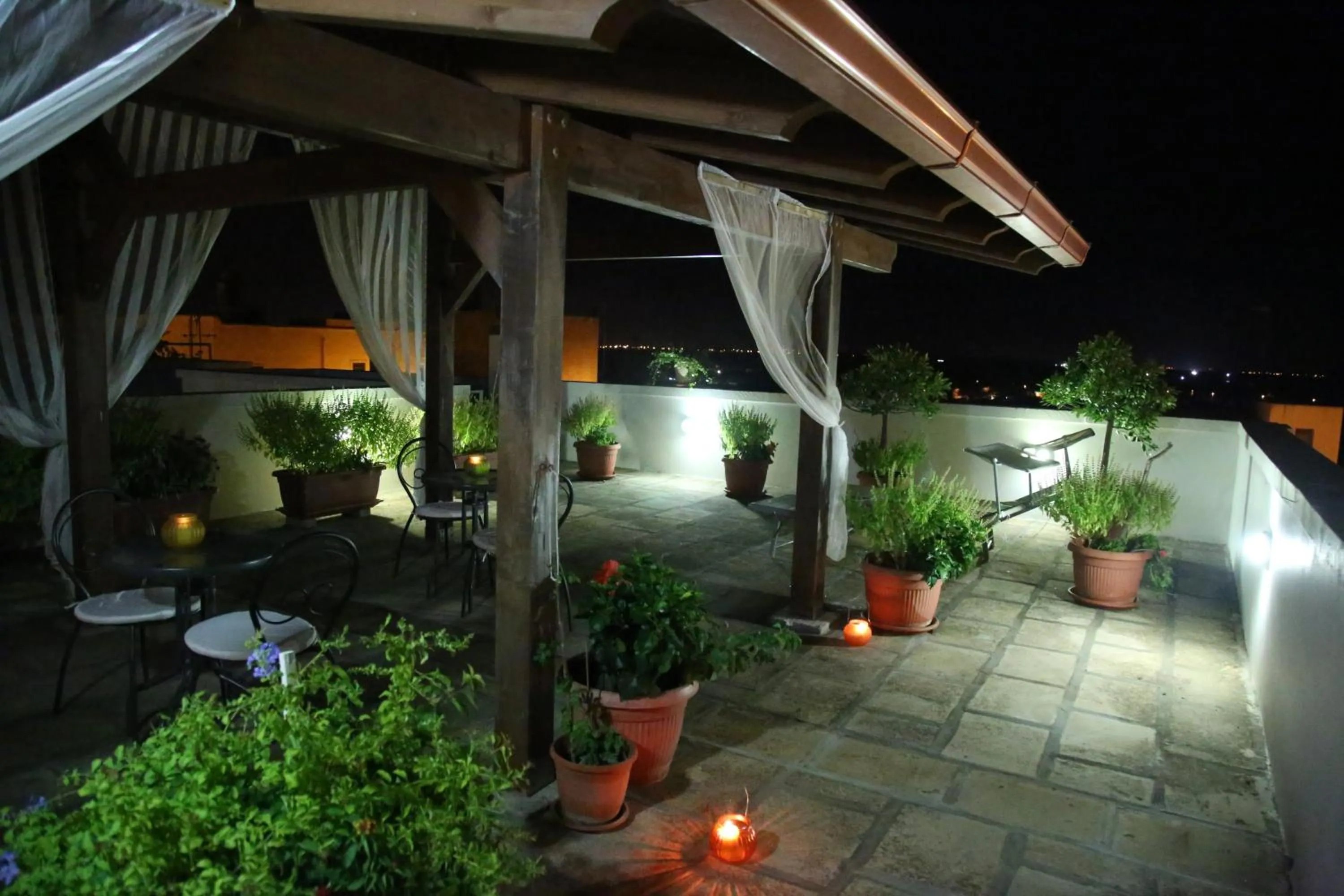 Patio in B&B Borgosolare