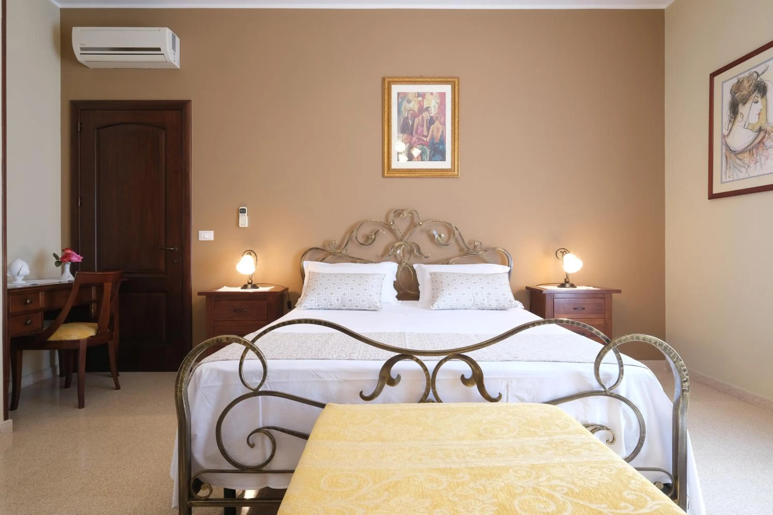 Bed in B&B BorgoSolare