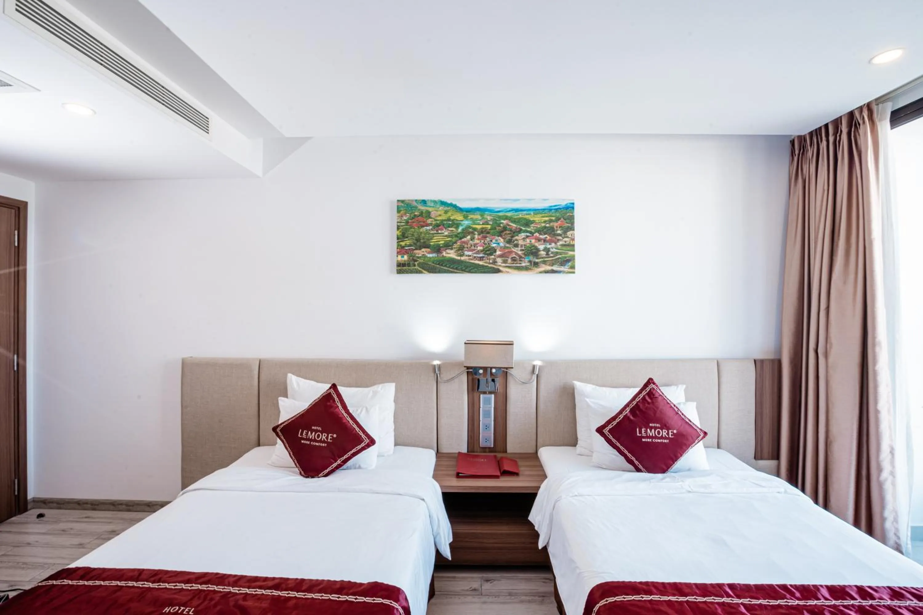 Bedroom, Bed in LeMore Hotel Nha Trang