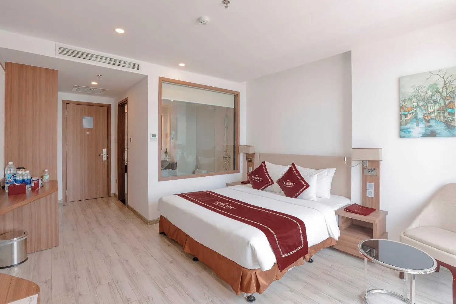 Bed in LeMore Hotel Nha Trang