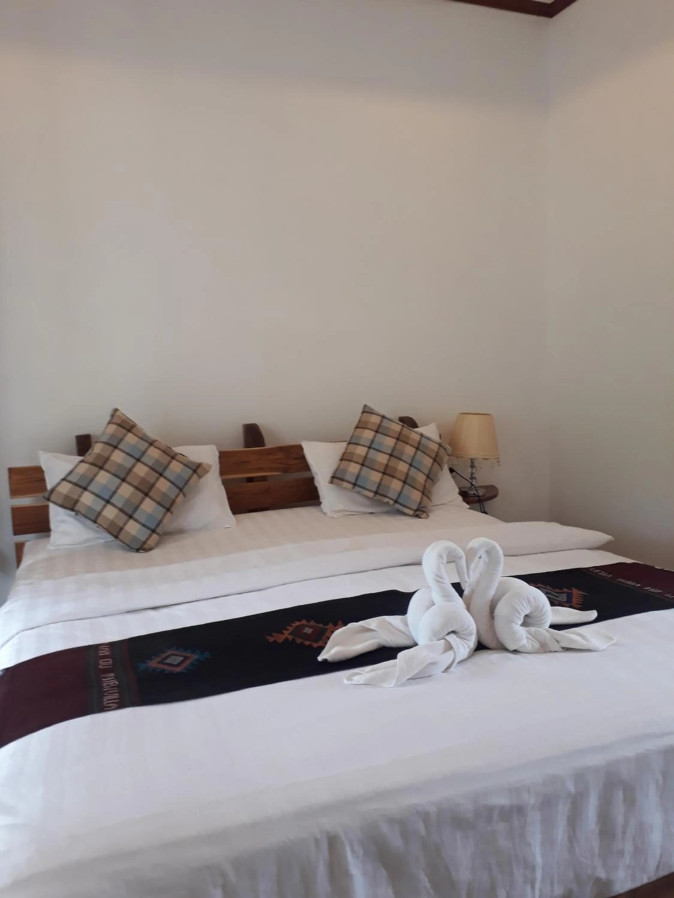 Bed in Nam ou view villa