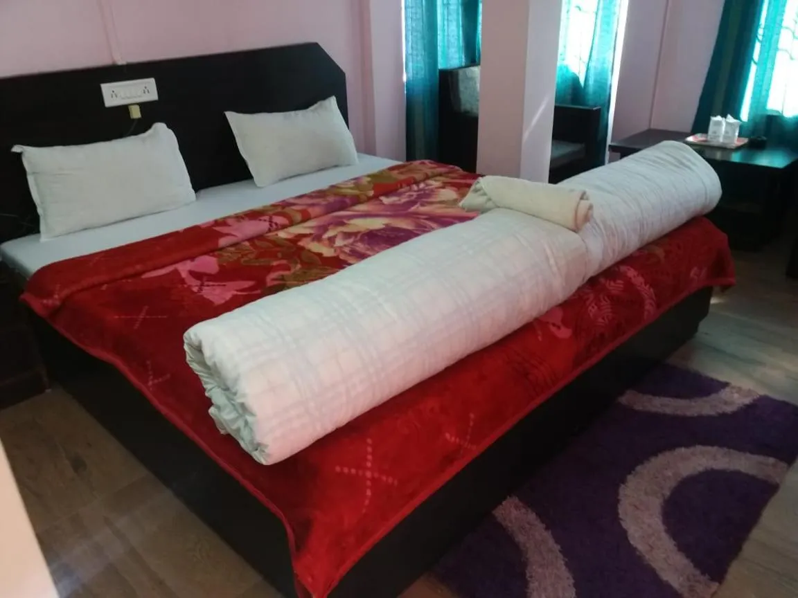 Bed in Buddha Hotel