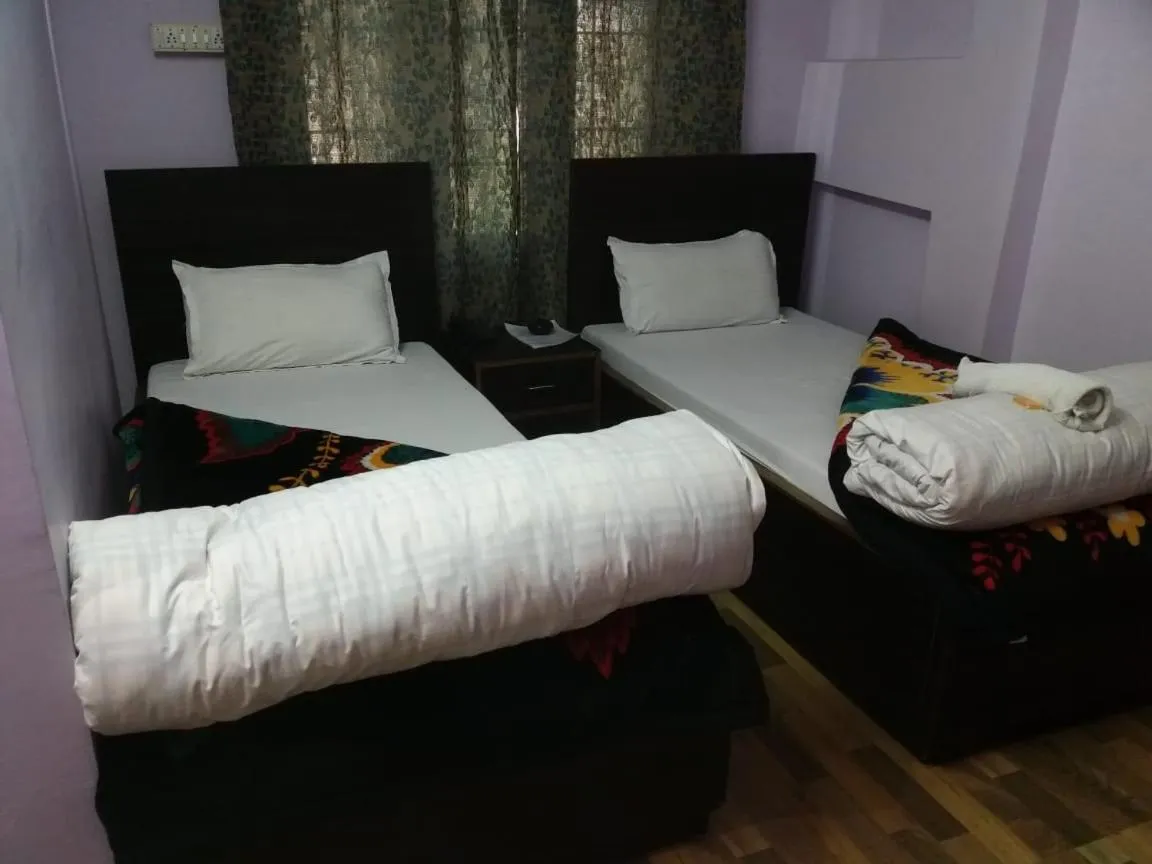 Bed in Buddha Hotel