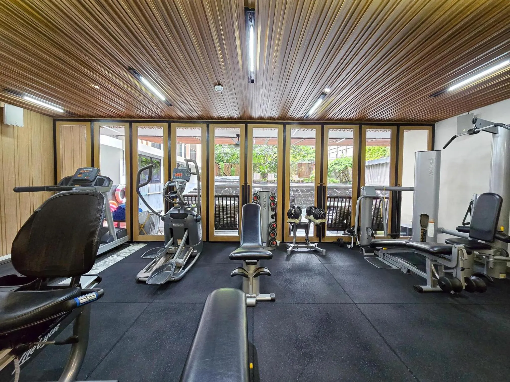 Fitness centre/facilities in Arcadia Suites Bangkok