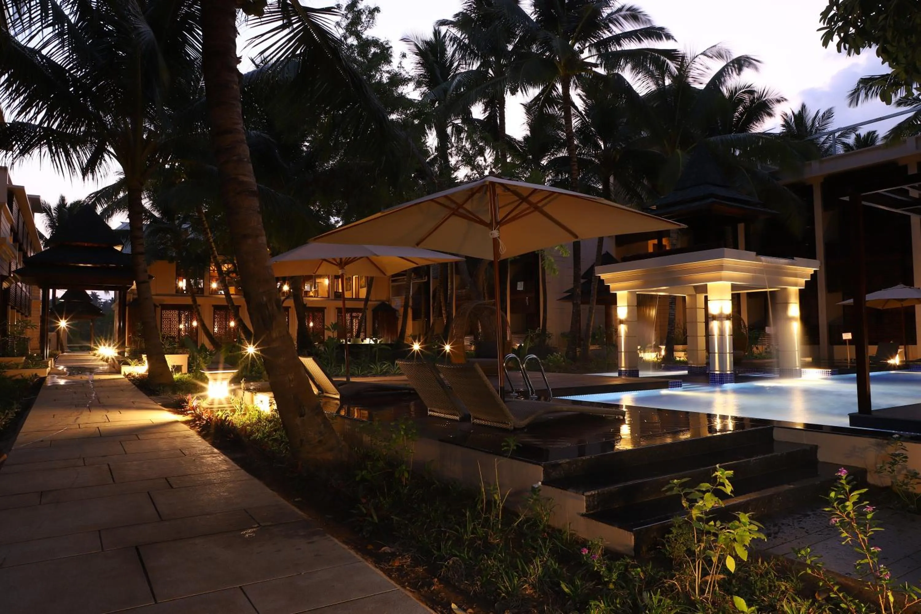 Pool view in Sea Shell Samssara