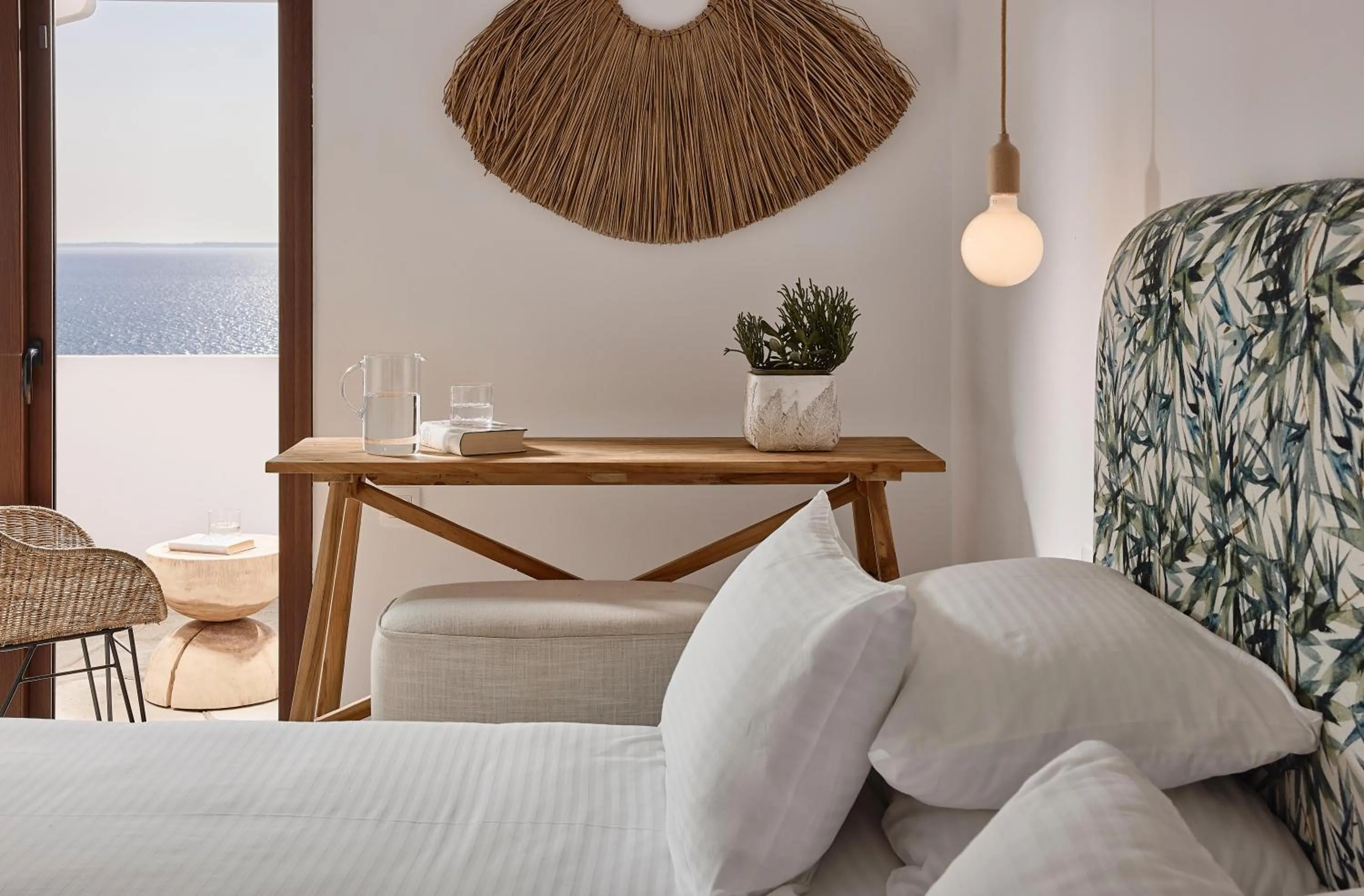 Bed in Glavas Inn Hotel