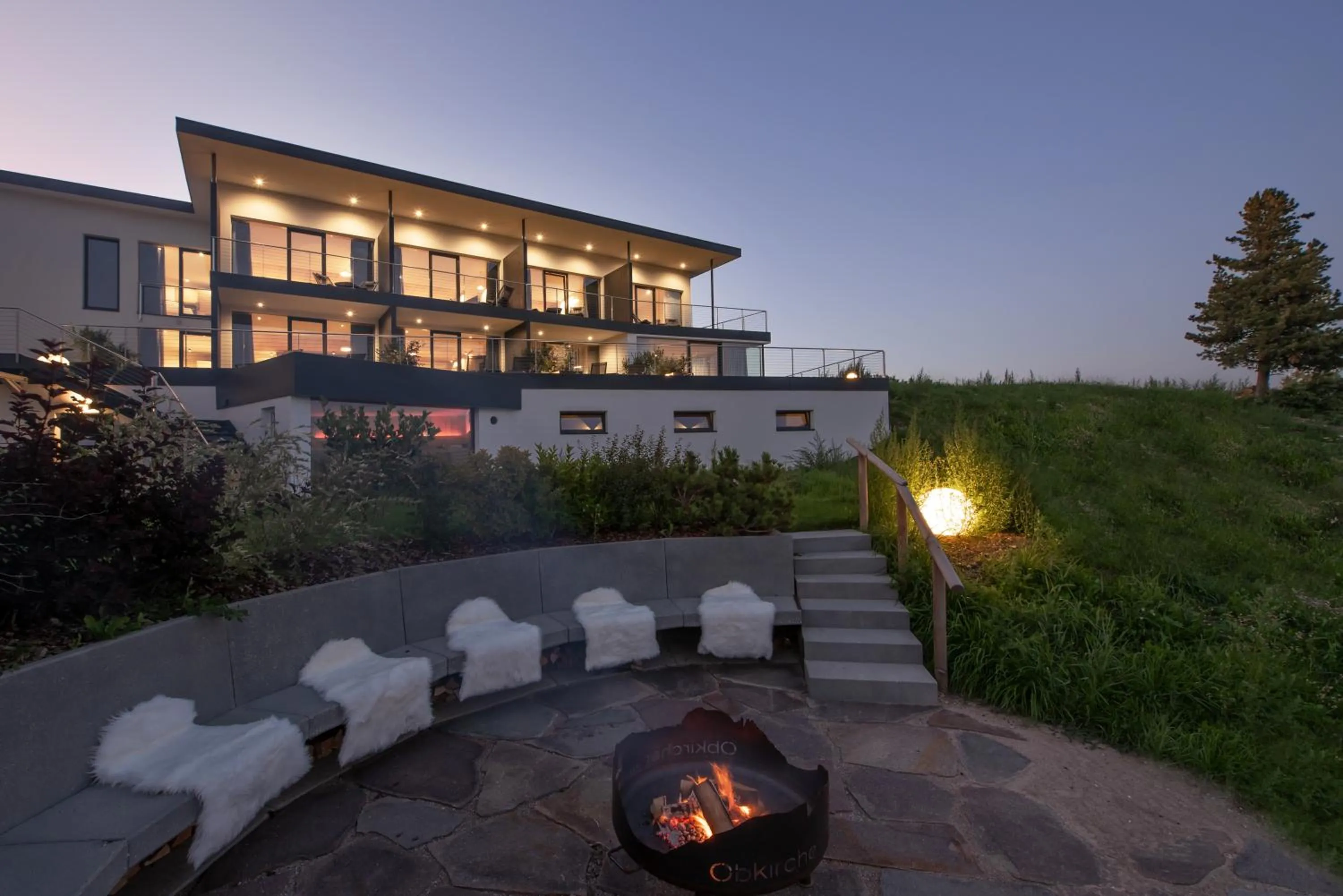 Property building in Panoramahotel Obkircher