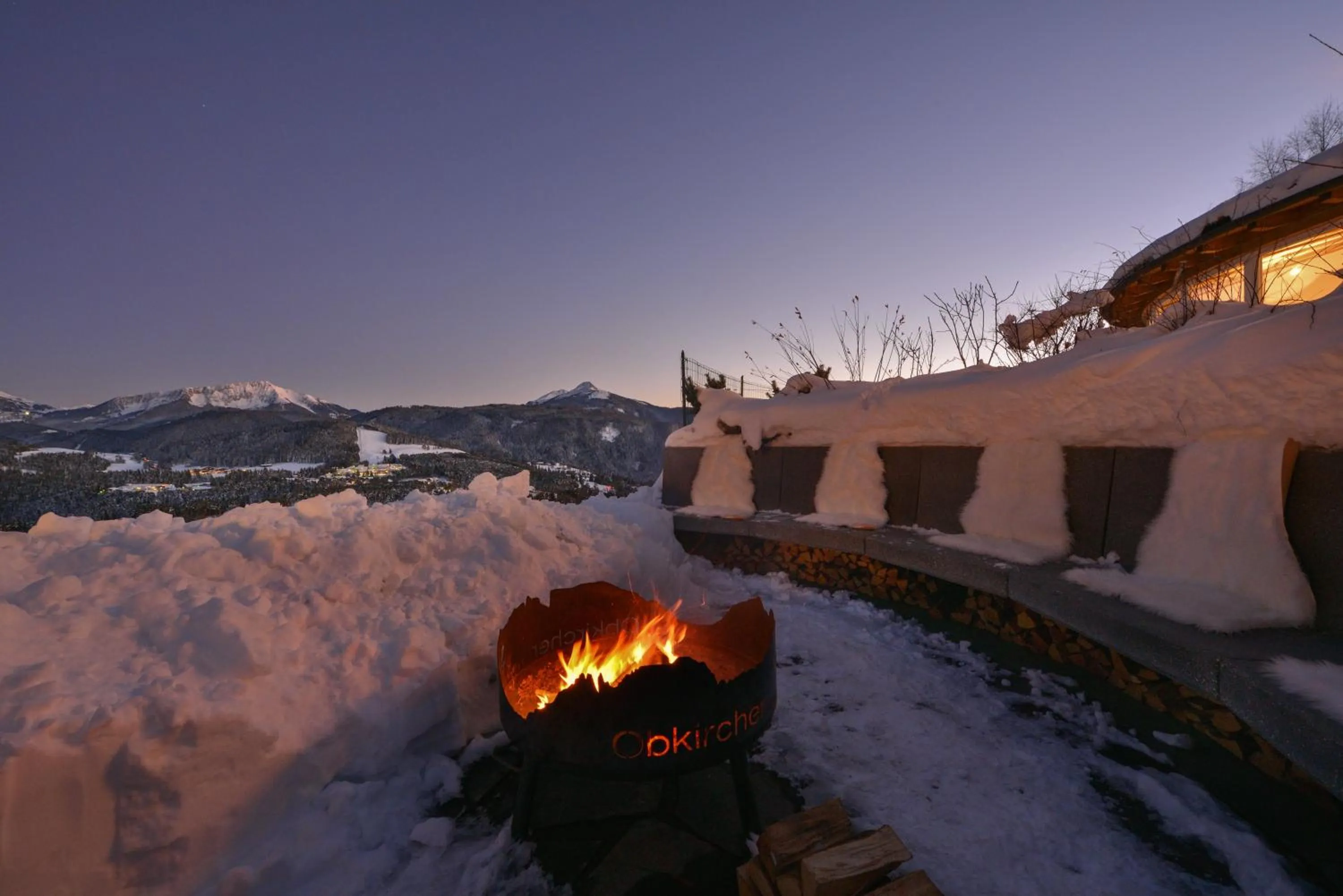 Winter in Panoramahotel Obkircher