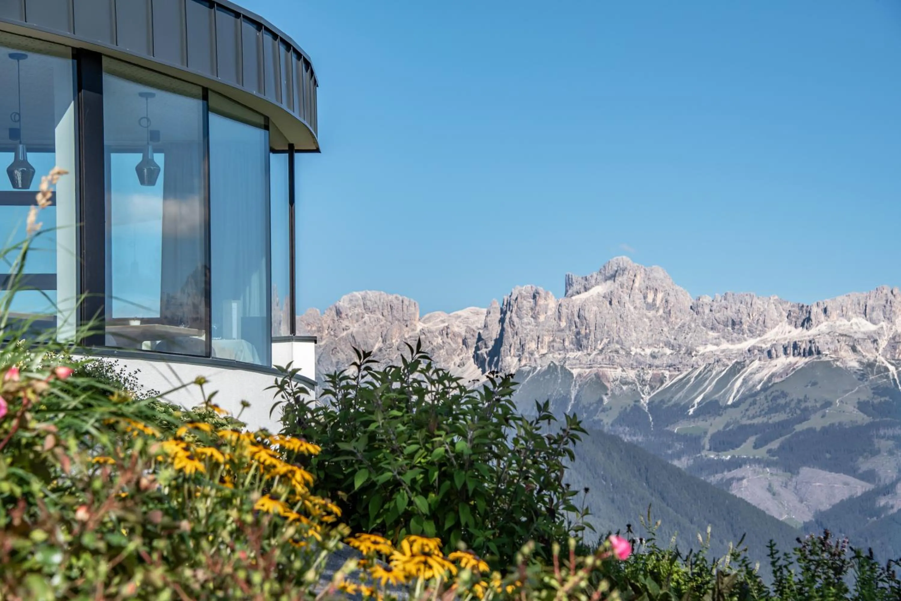 Mountain view in Panoramahotel Obkircher