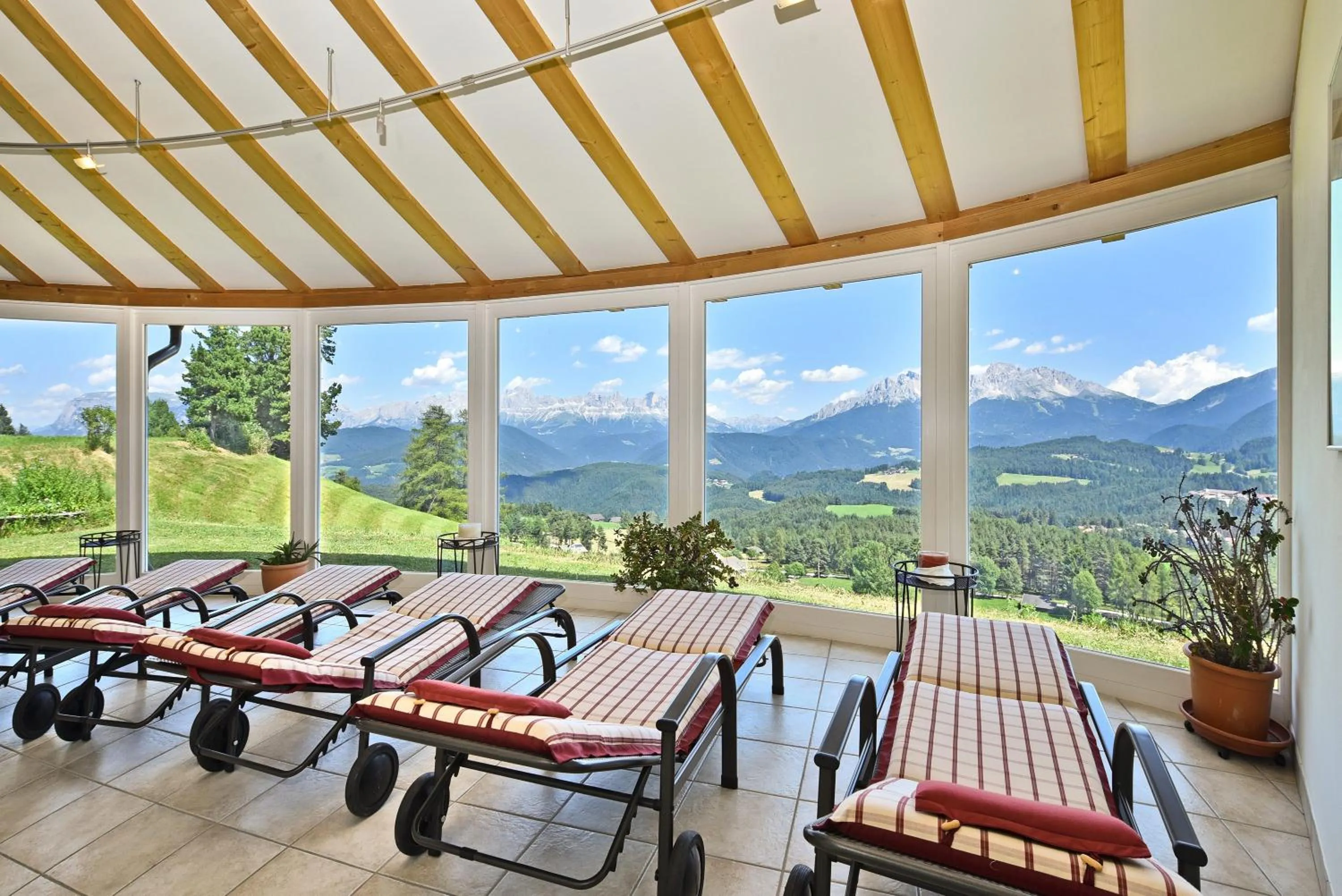 Sauna in Panoramahotel Obkircher