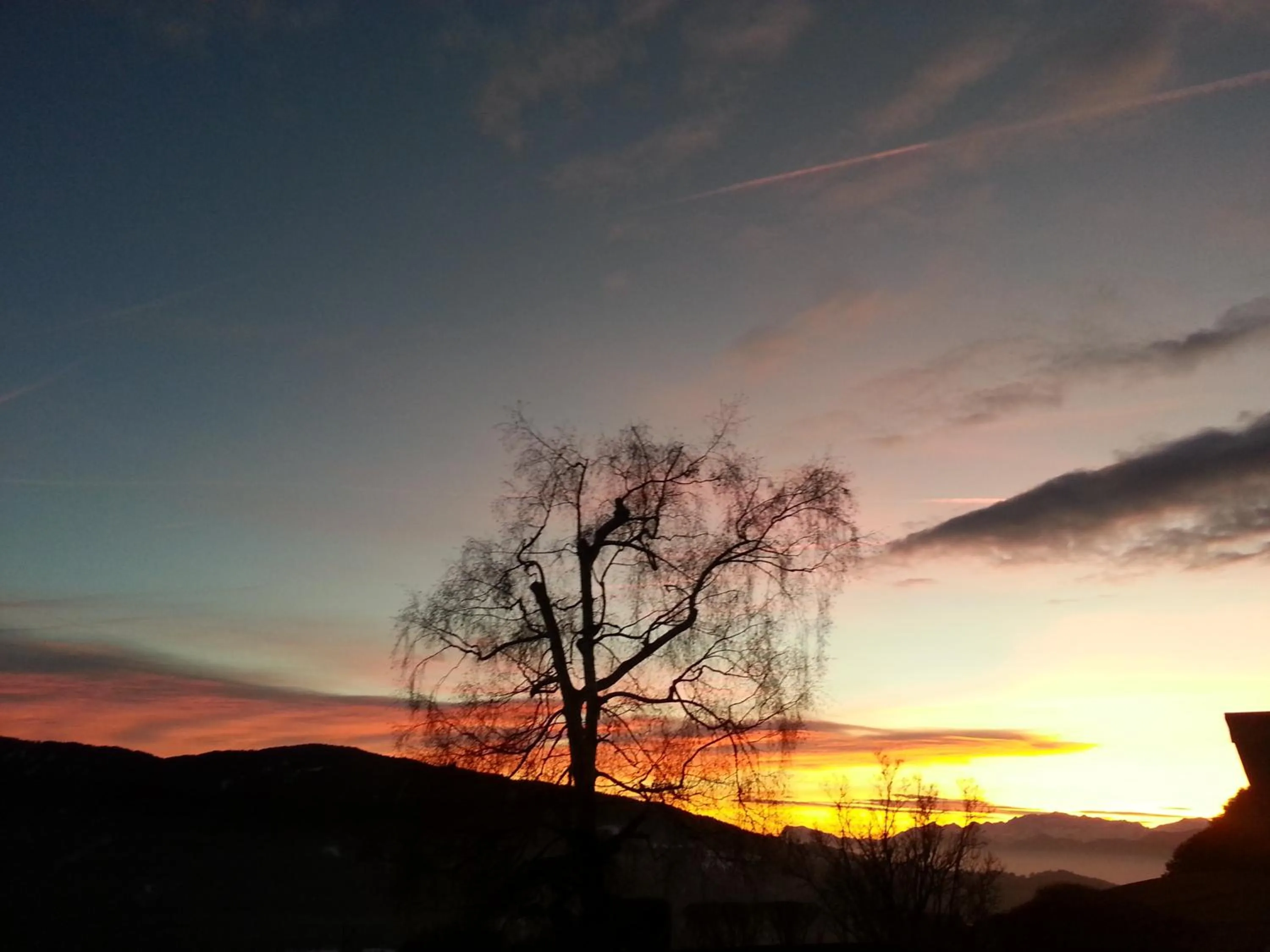 Sunset in Panoramahotel Obkircher