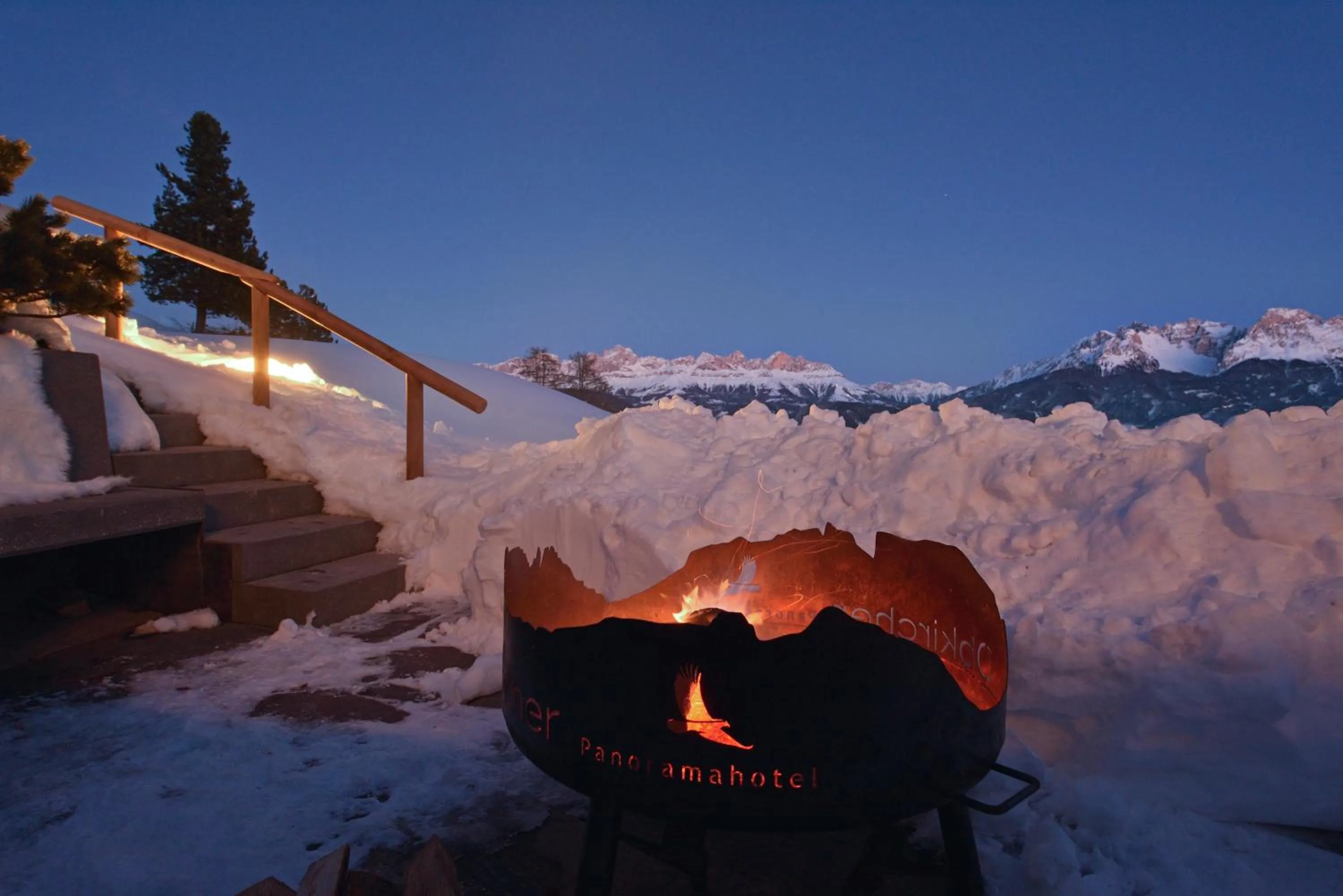 Winter in Panoramahotel Obkircher