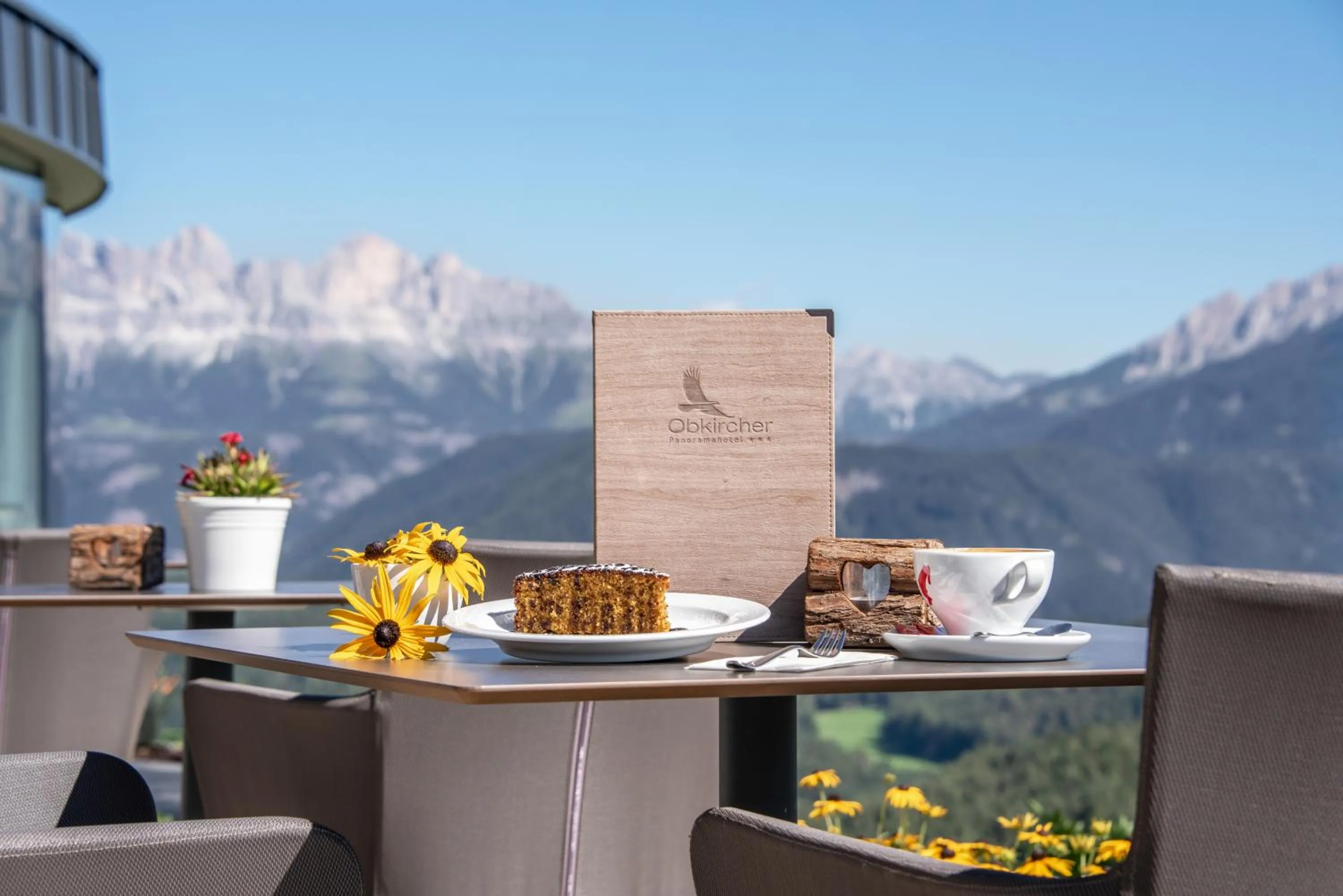 Mountain view in Panoramahotel Obkircher