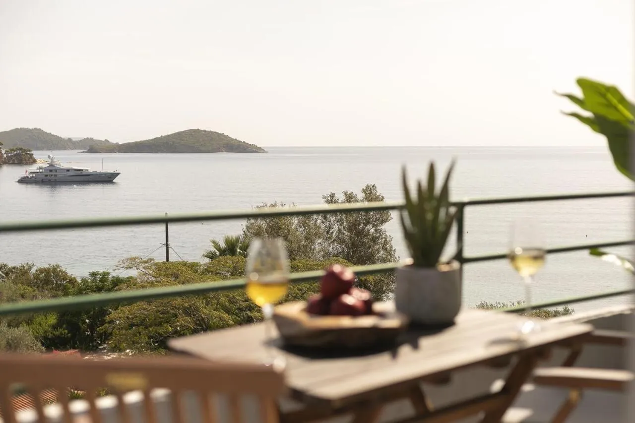 Sea view in Nimfi Hotel, Skiathos