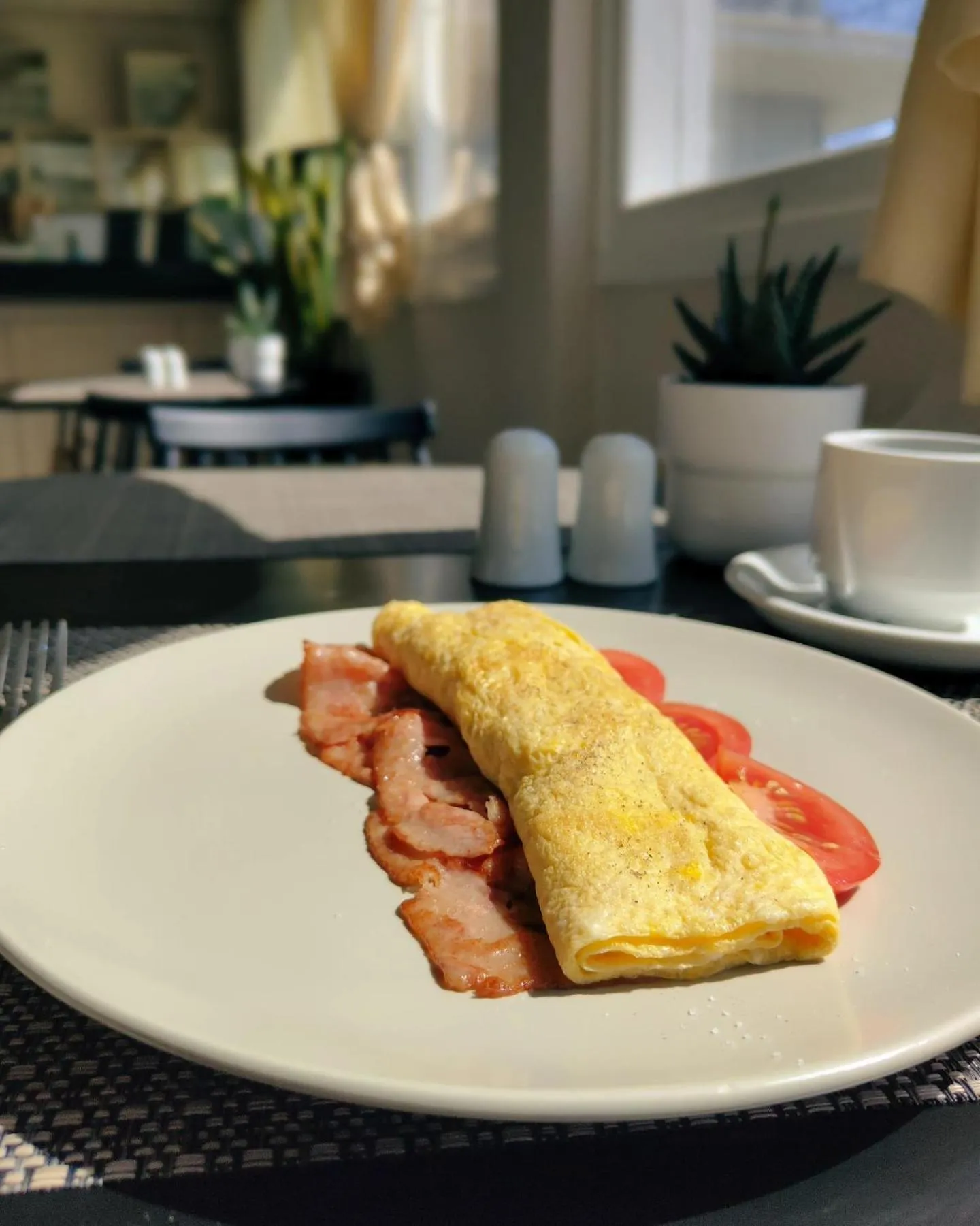 Breakfast in Nimfi Hotel, Skiathos